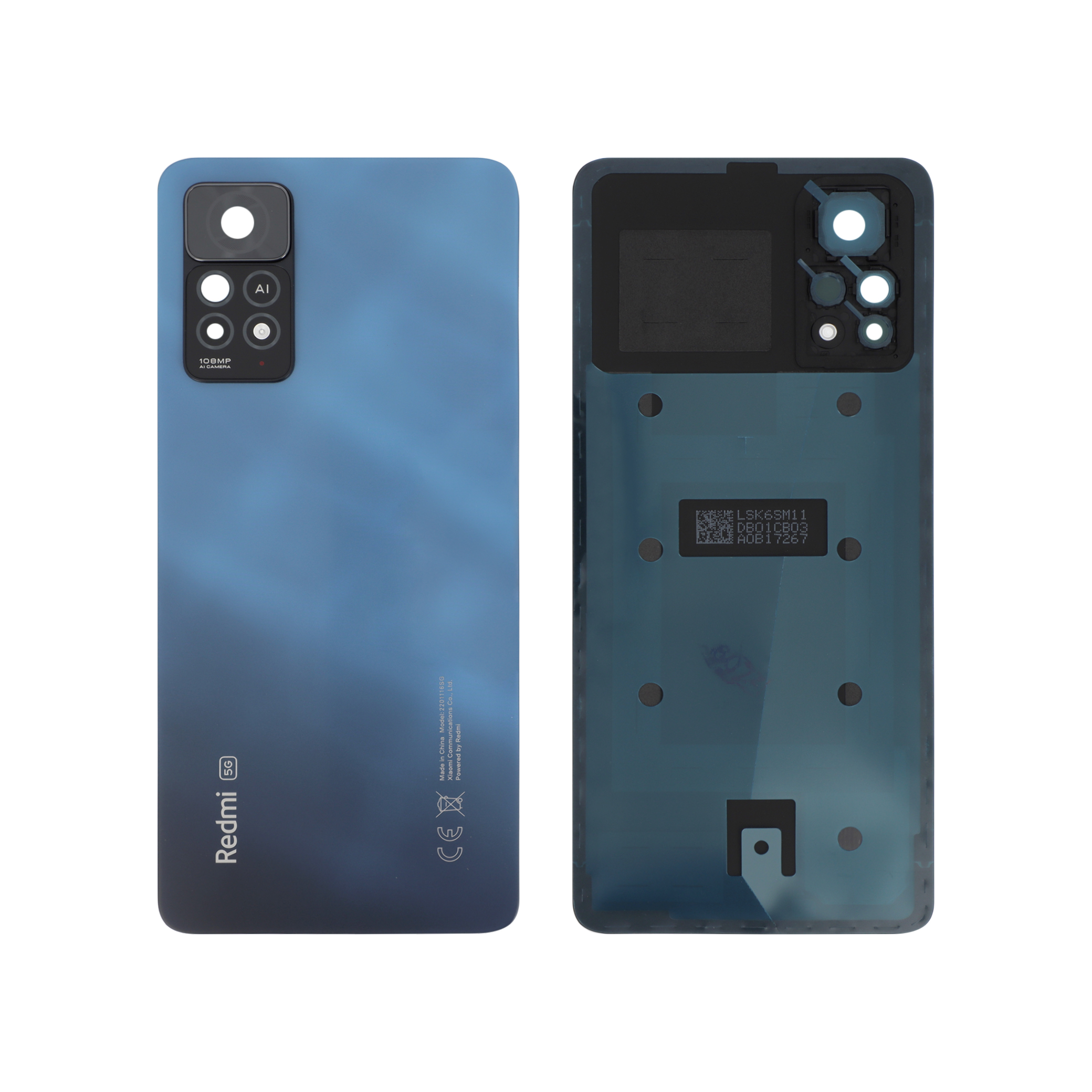 Capac spate Blue Atlantic Xiaomi Redmi Note 11 Pro 5G Service Pack