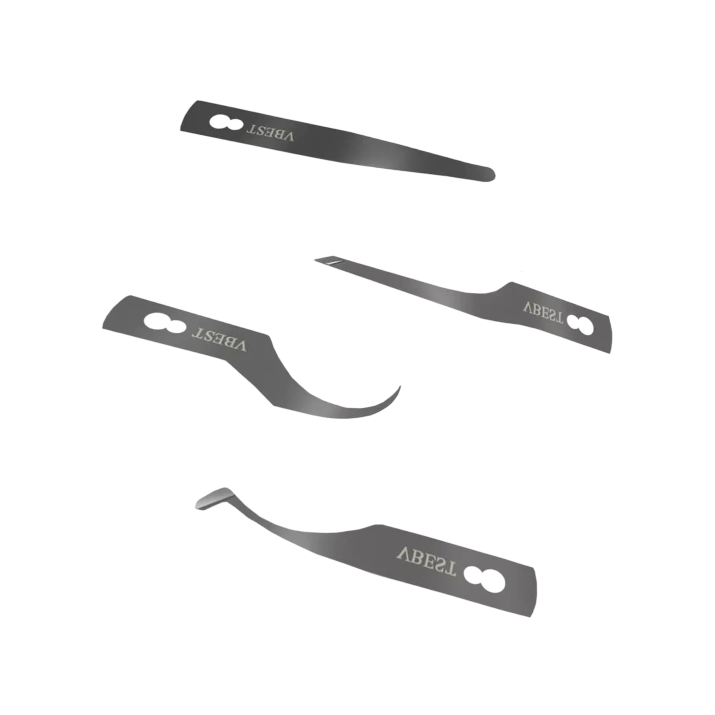 Set spatule micro-soldering multifunctionale 4 lame BST-69A+