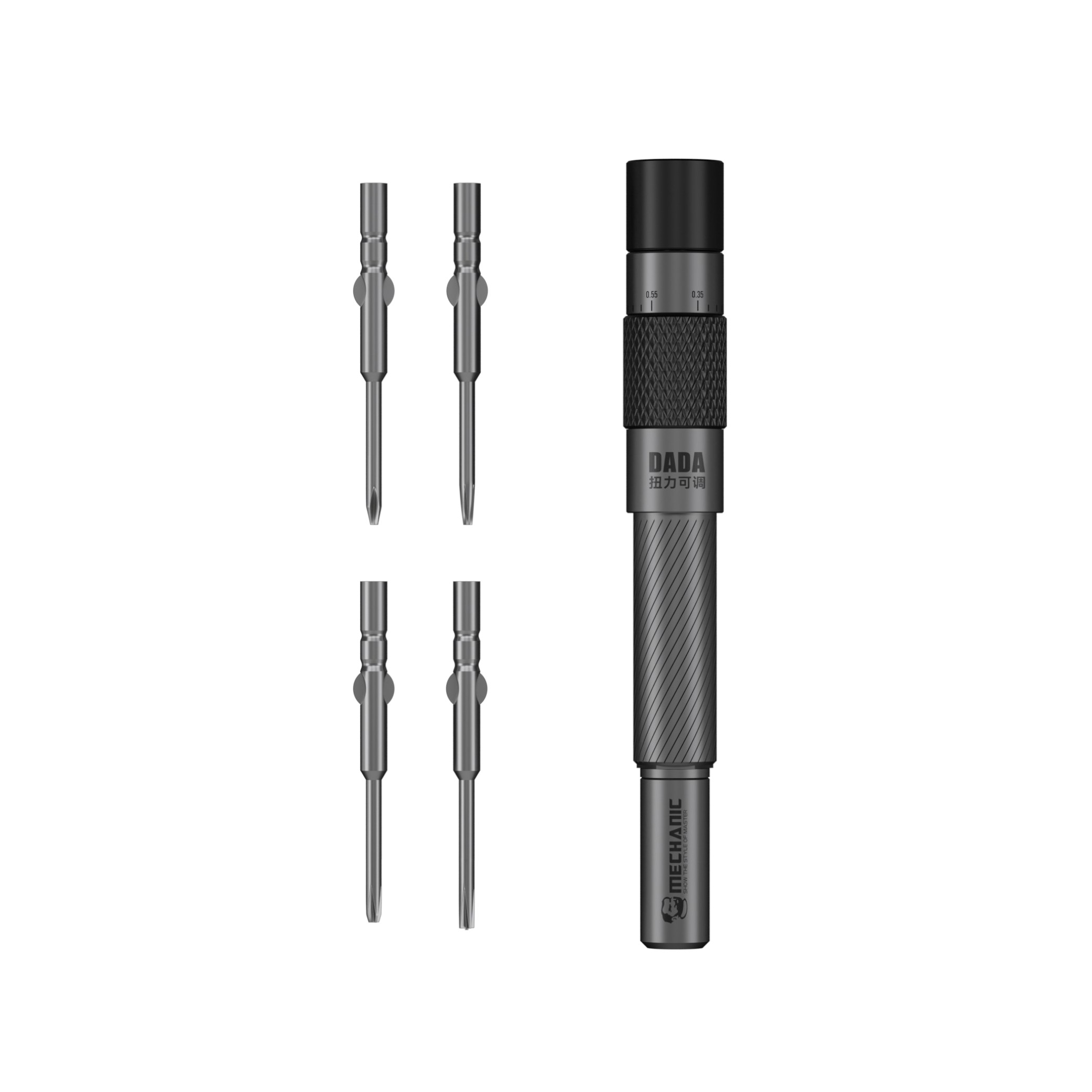 Șurubelniță de precizie 5-in-1 ajustabilă Mechanic DADA