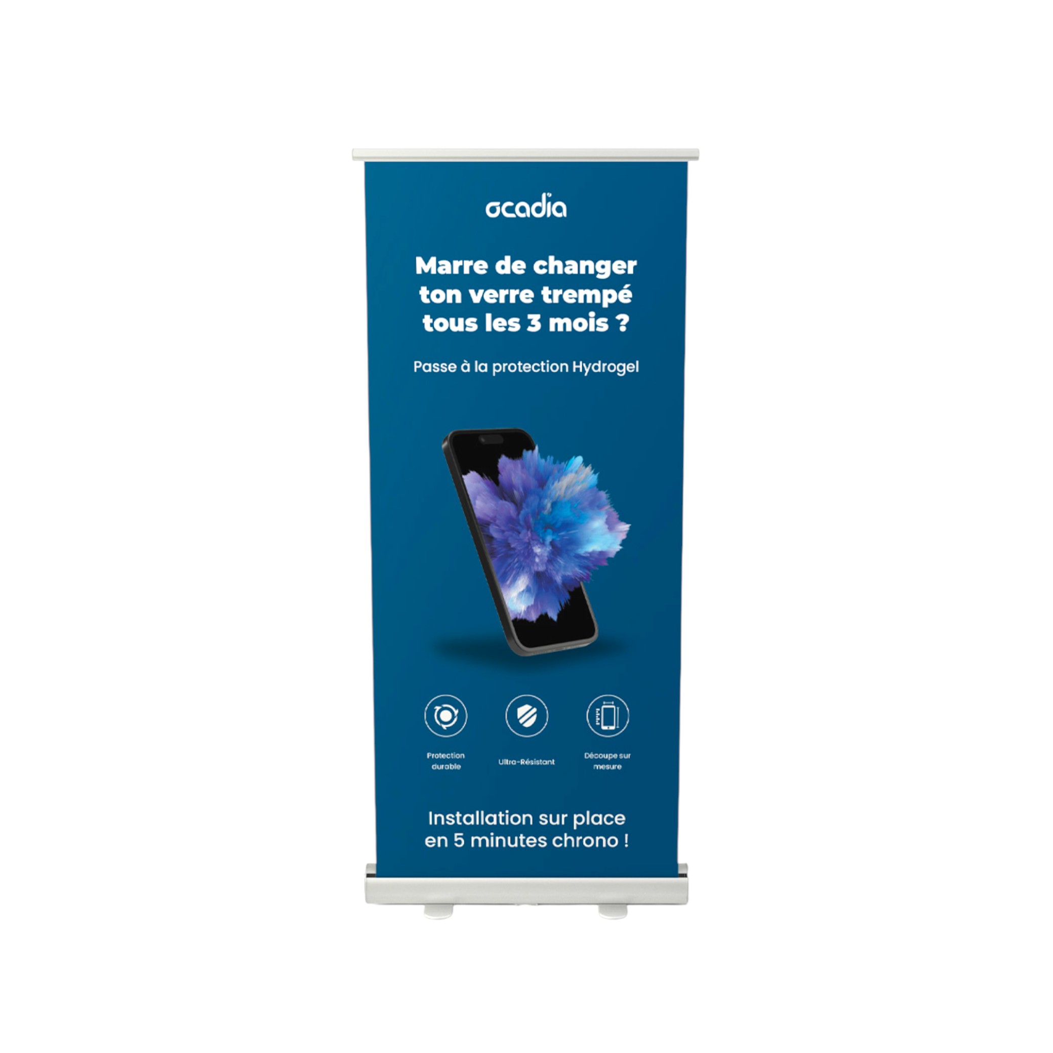Roll-Up POS OCADIA 80x200cm FR