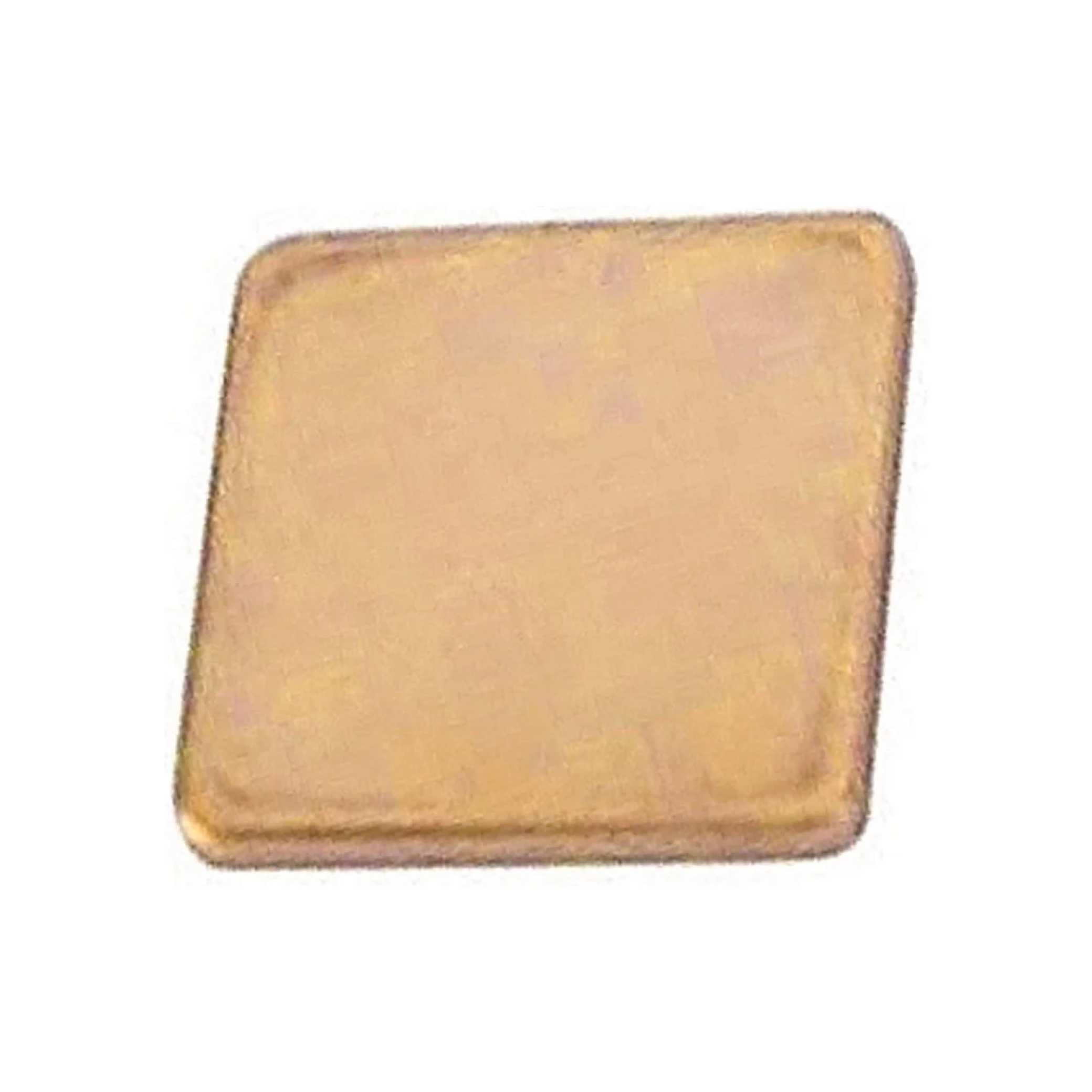 Placa disipare termica cupru 15x15x2 mm (set 5 buc)