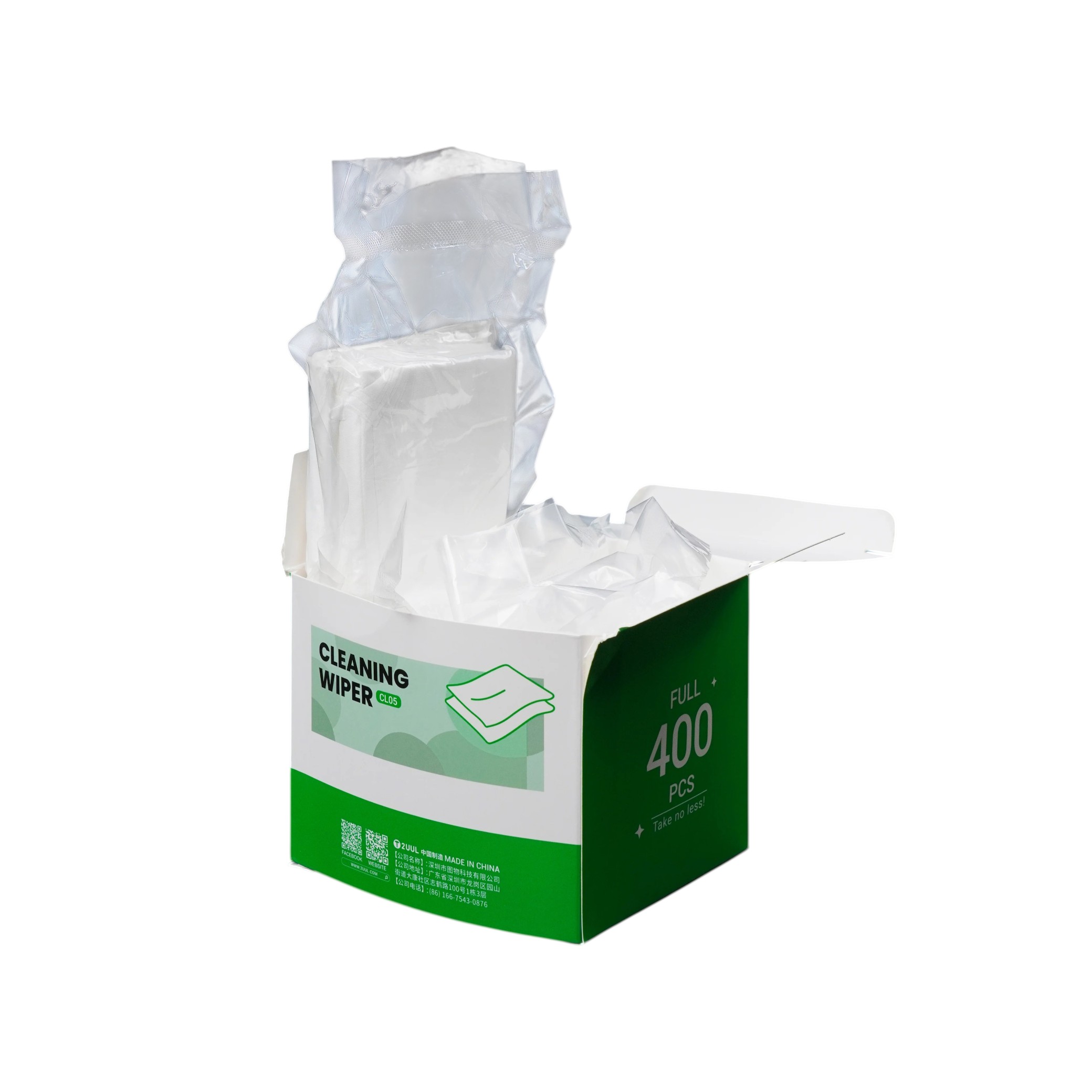 Șervețele curățare ecran 2UUL CL05 400 buc