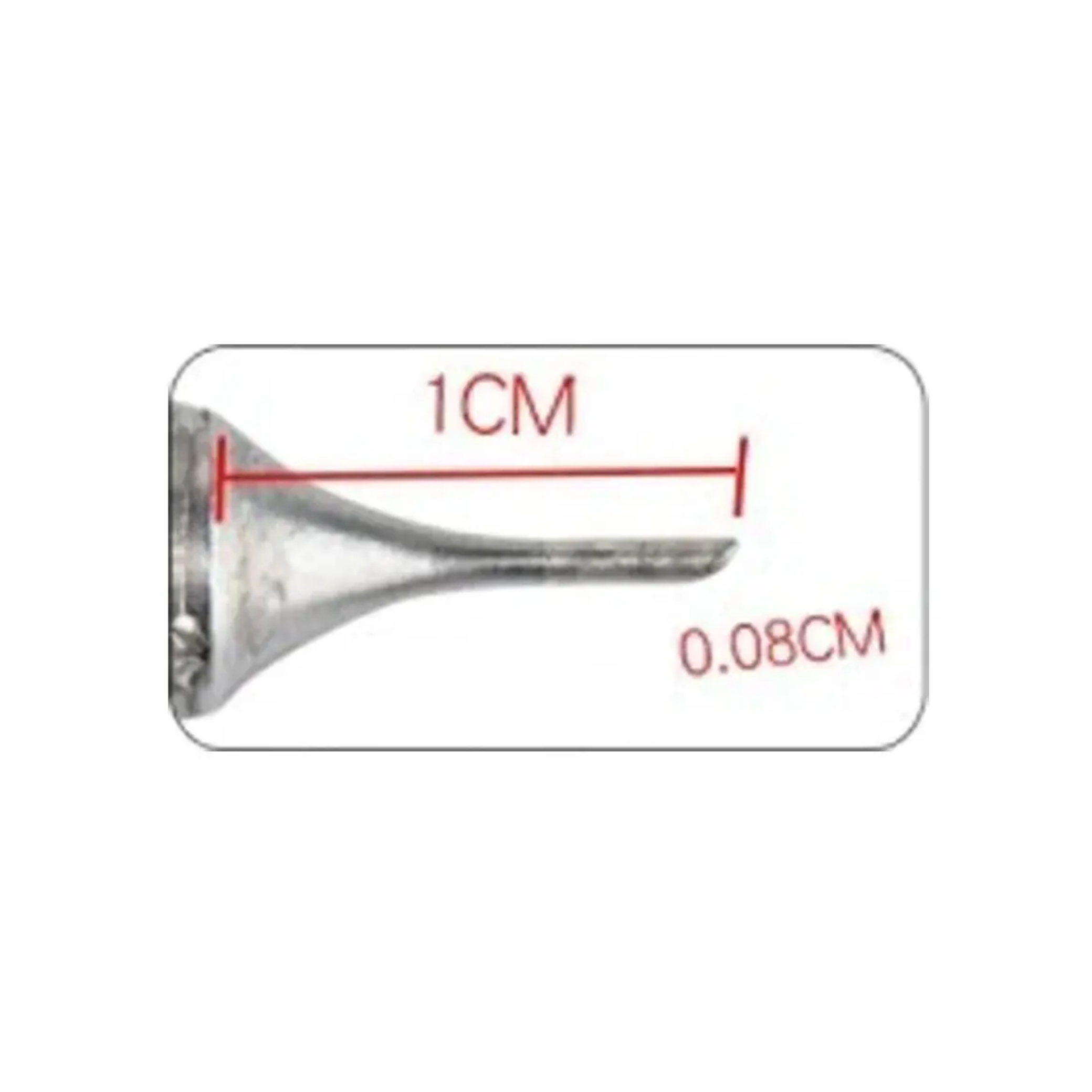 Varf letcon QUICK TSS02-0.8C 0.8 mm