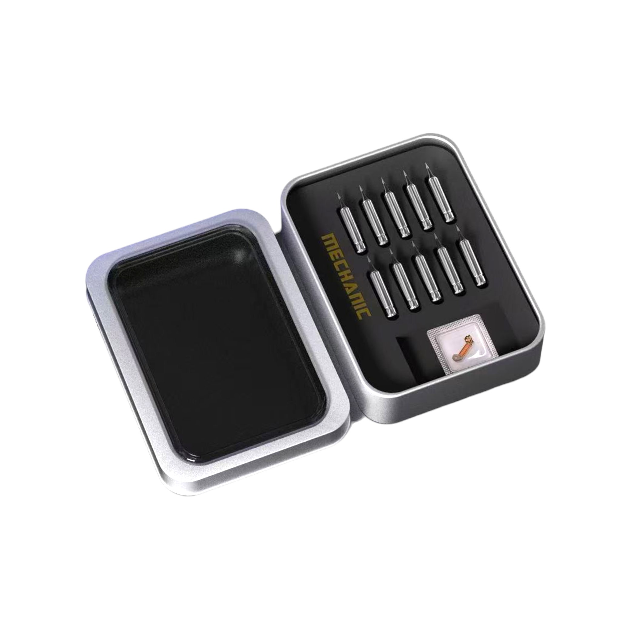 Set 10 varfuri letcon interschimbabile C210-IFLY 0.1 mm