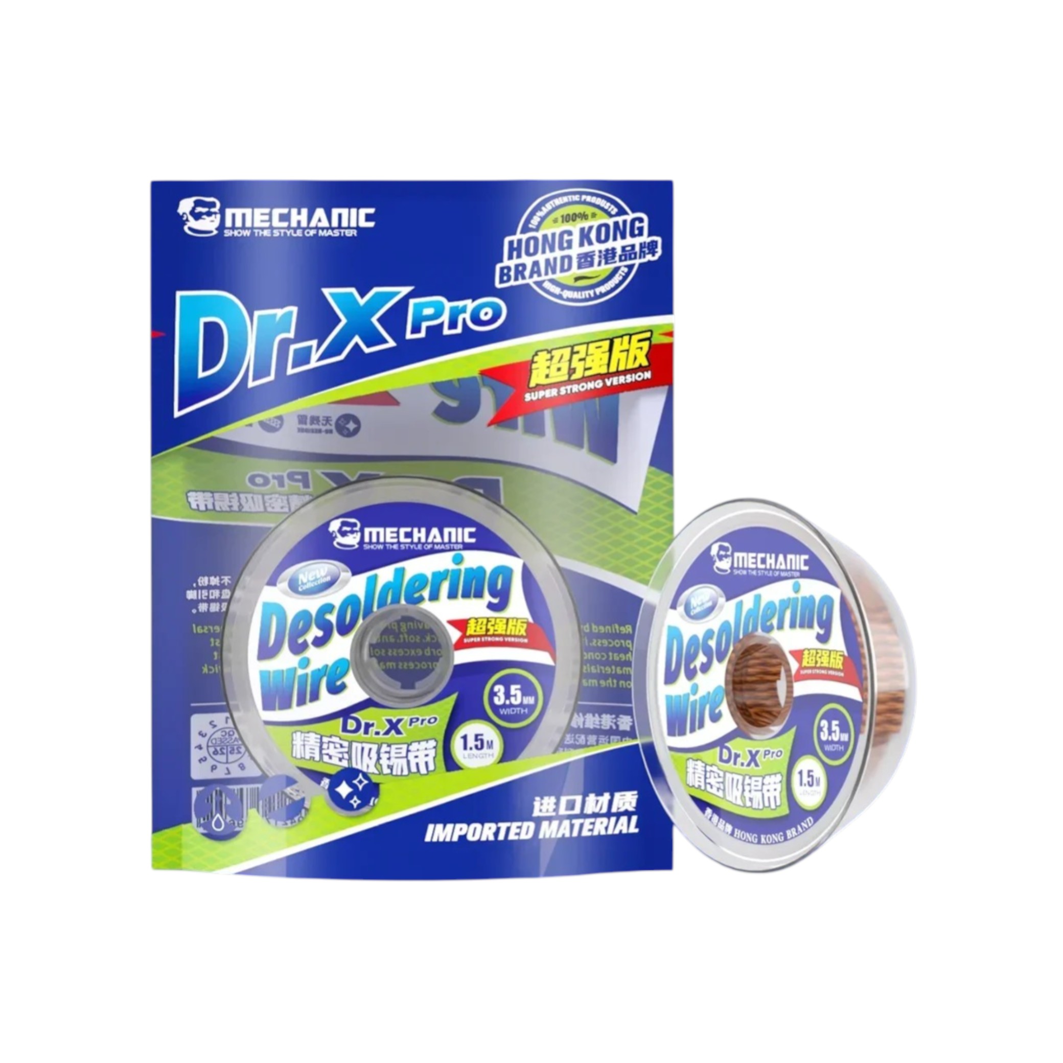 Panglică dezlipire cositor Mechanic Dr.X Pro 3mm 1.5m