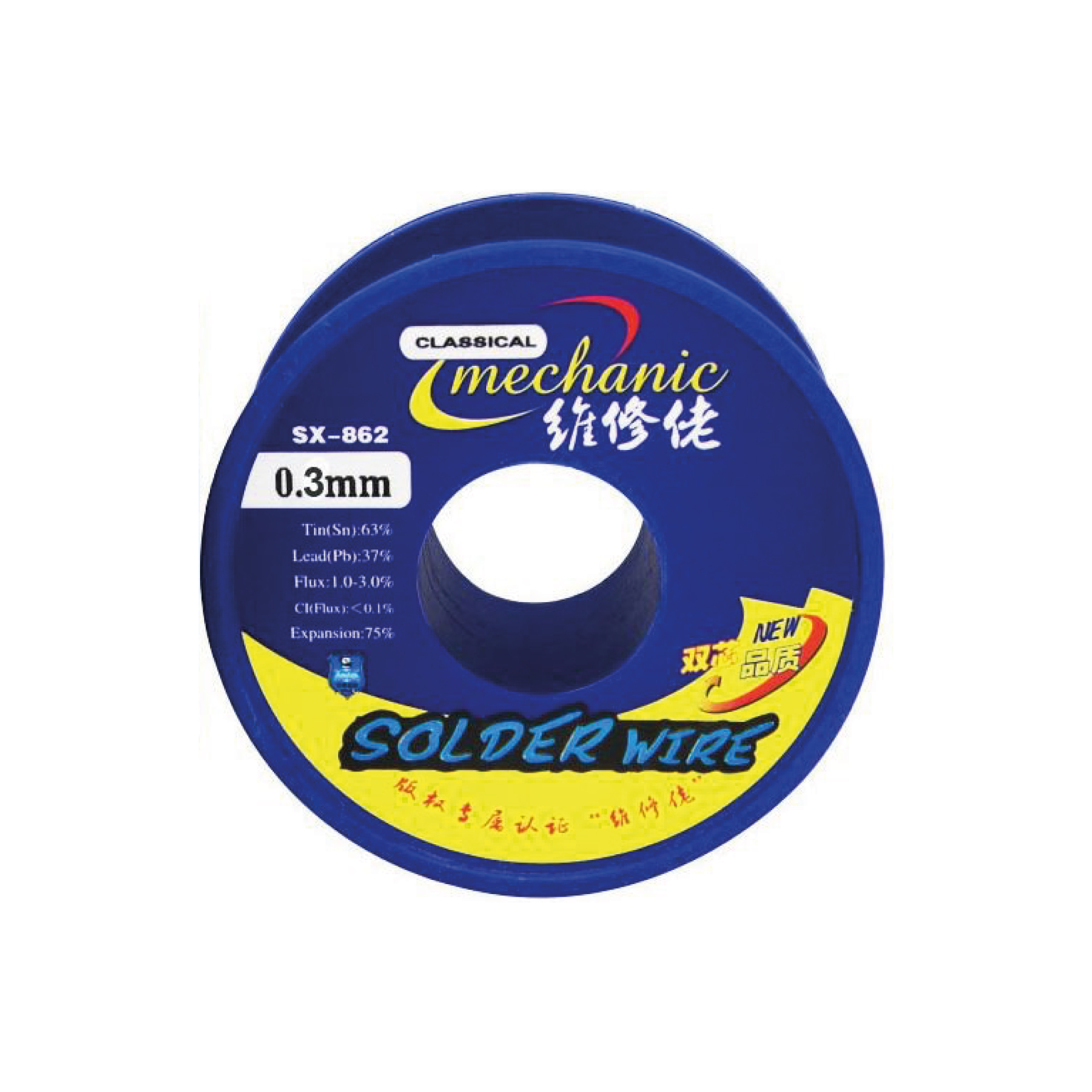 Sarma de lipit Mechanic SX862 Double Flux 0.6mm 60g