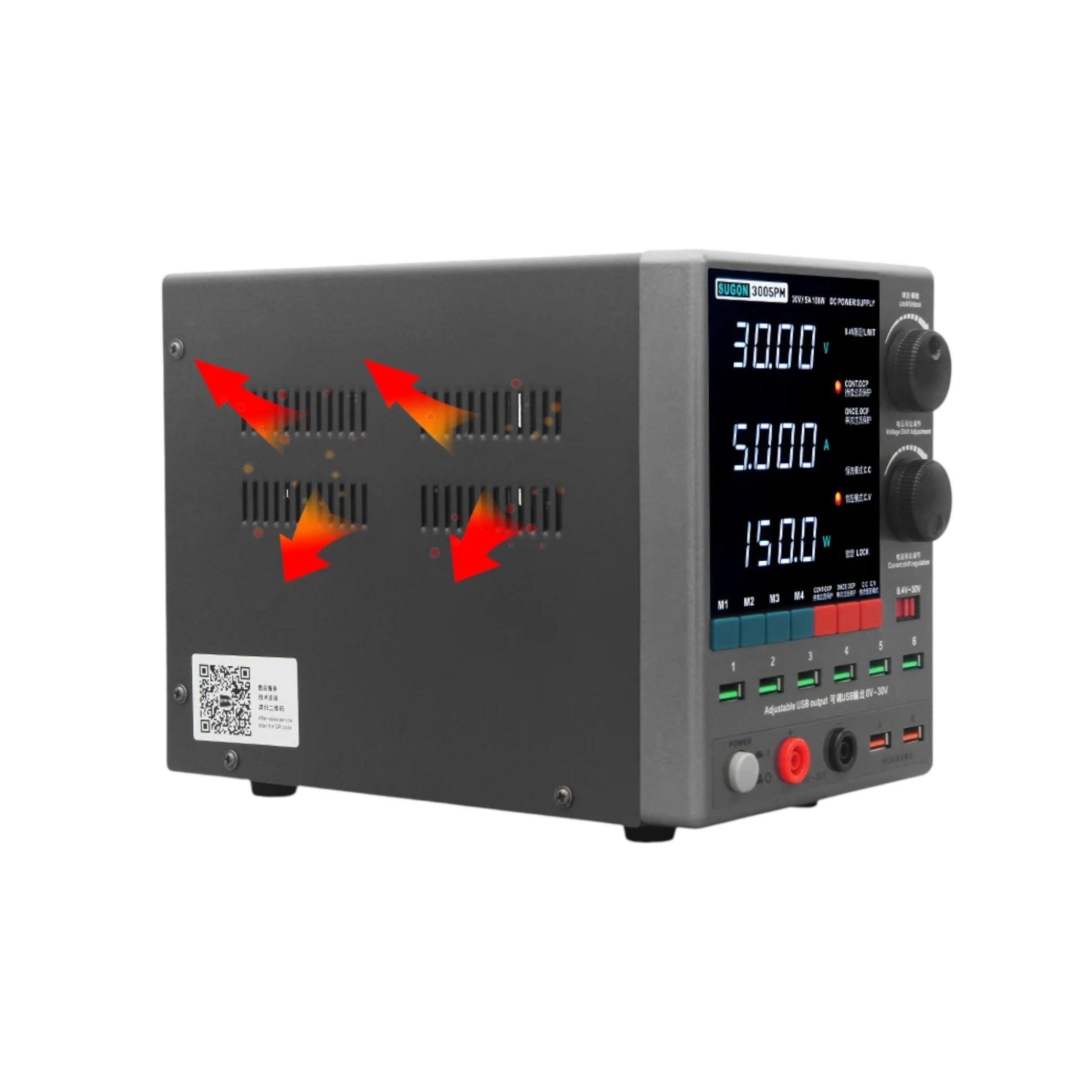 Sursă de alimentare laborator Sugon 3005PM 30V/5A