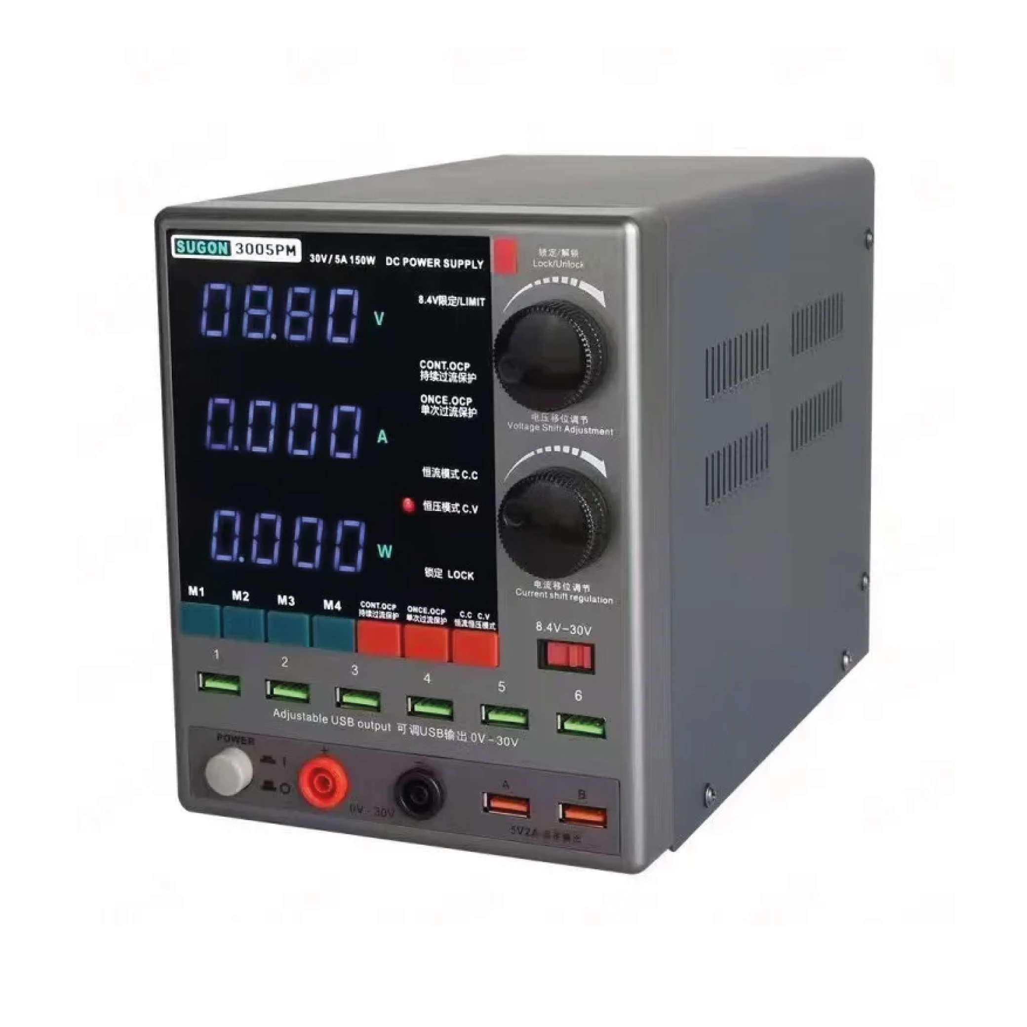 Sursă de alimentare laborator Sugon 3005PM 30V/5A