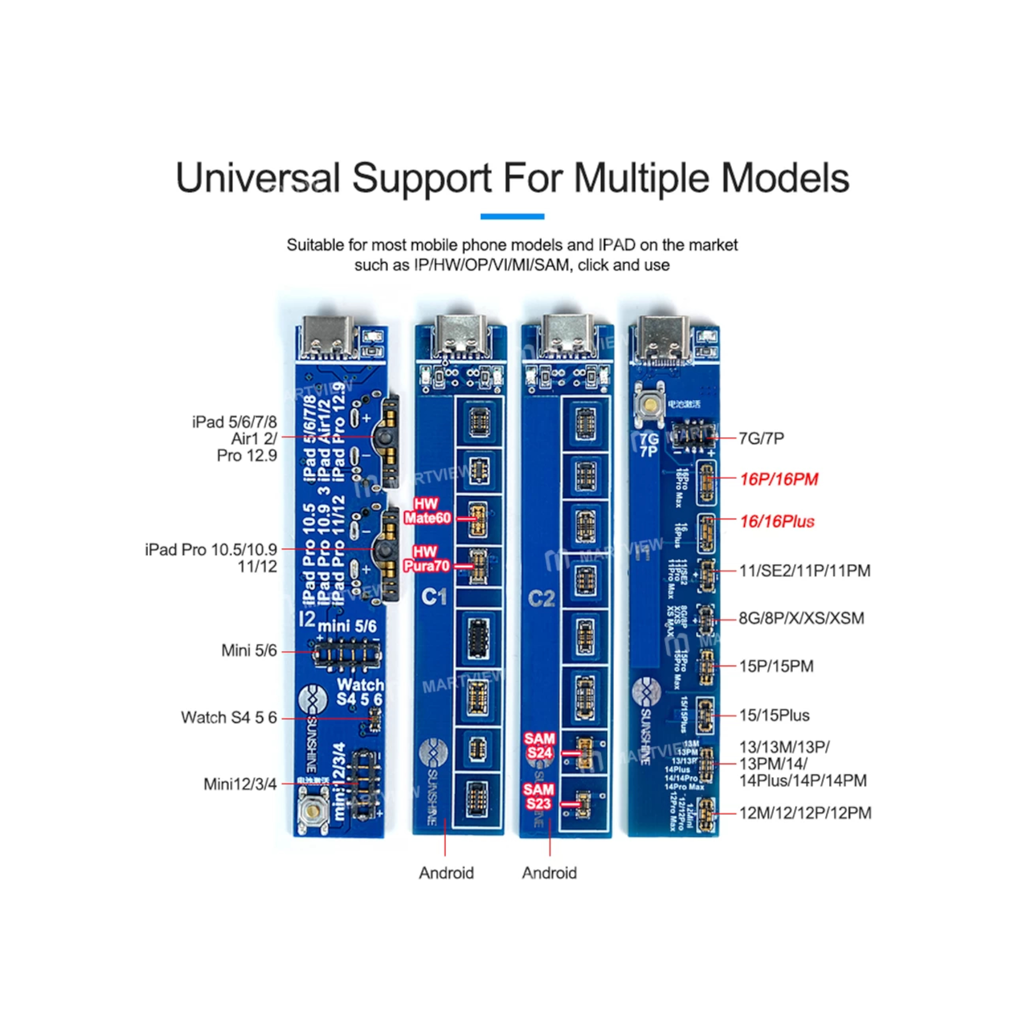 Sunshine SS-909 V10 Baterie Activation Tool