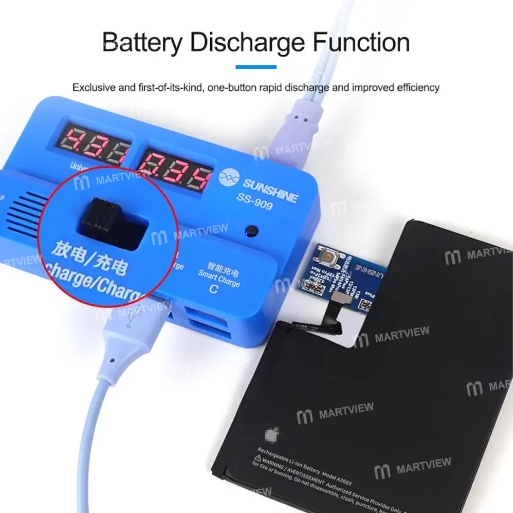 Sunshine SS-909 V10 Baterie Activation Tool