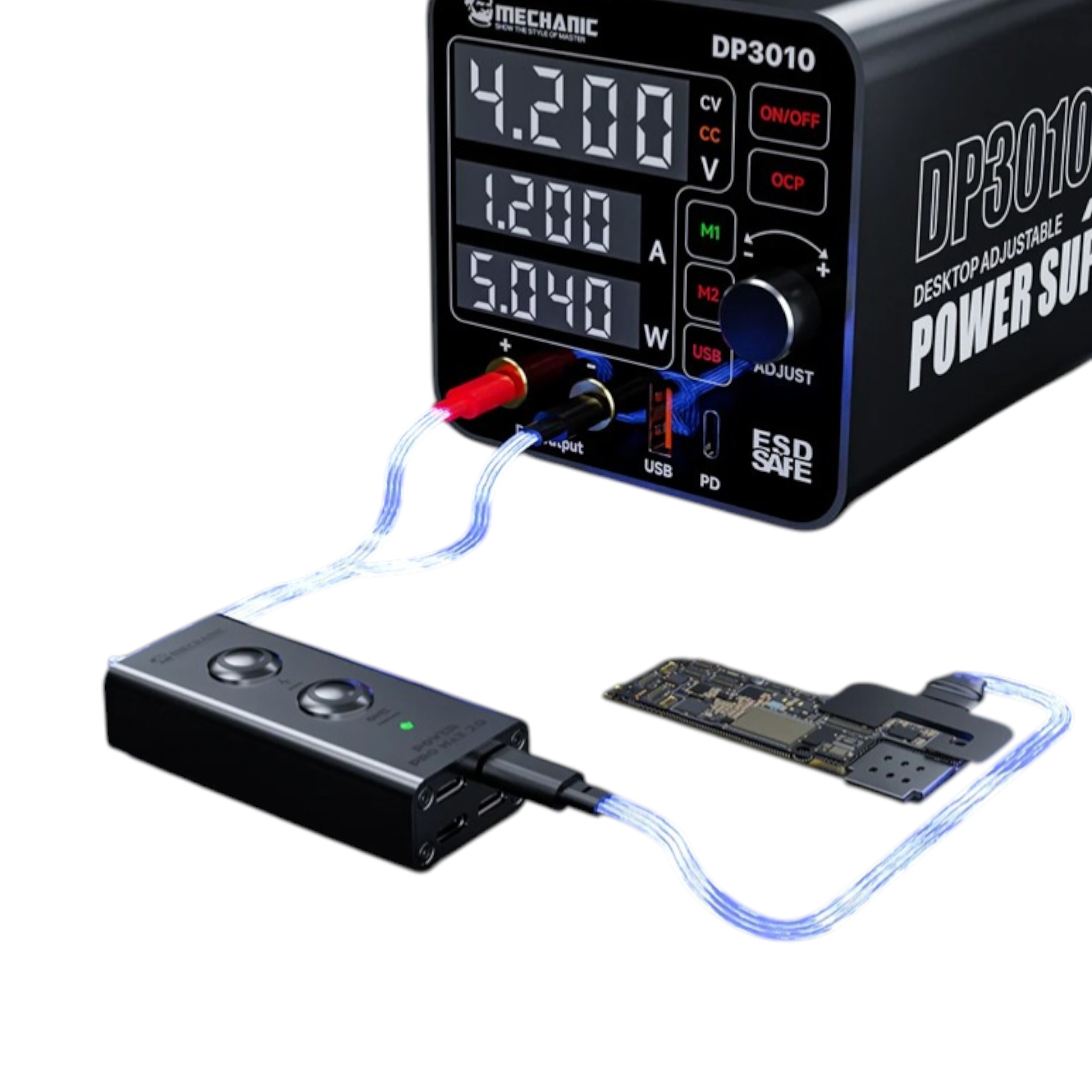 Statie inteligenta de alimentare si incarcare Mechanic DP3010 30V 10A