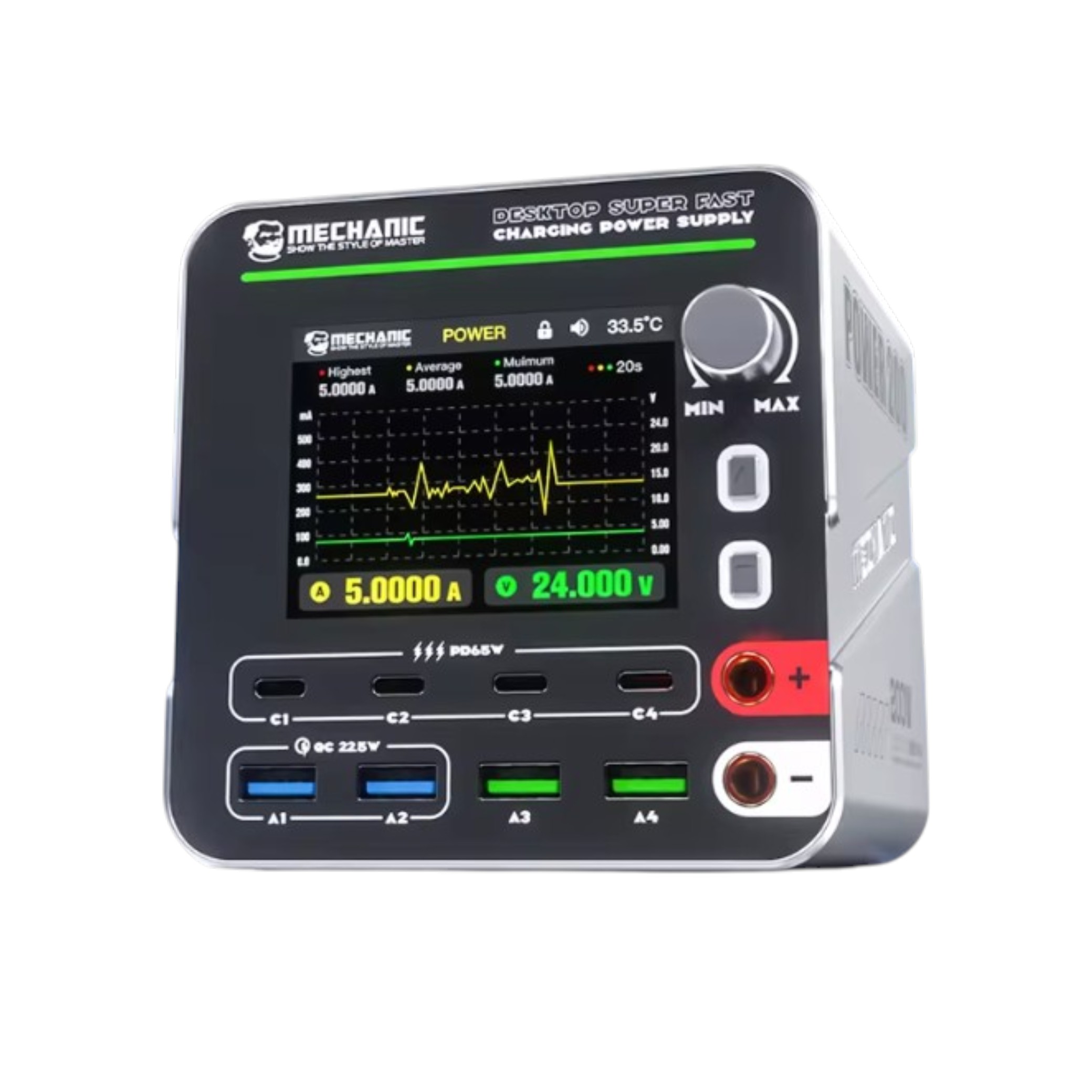 Statie de incarcare rapida Mechanic Power 200 200W GaN