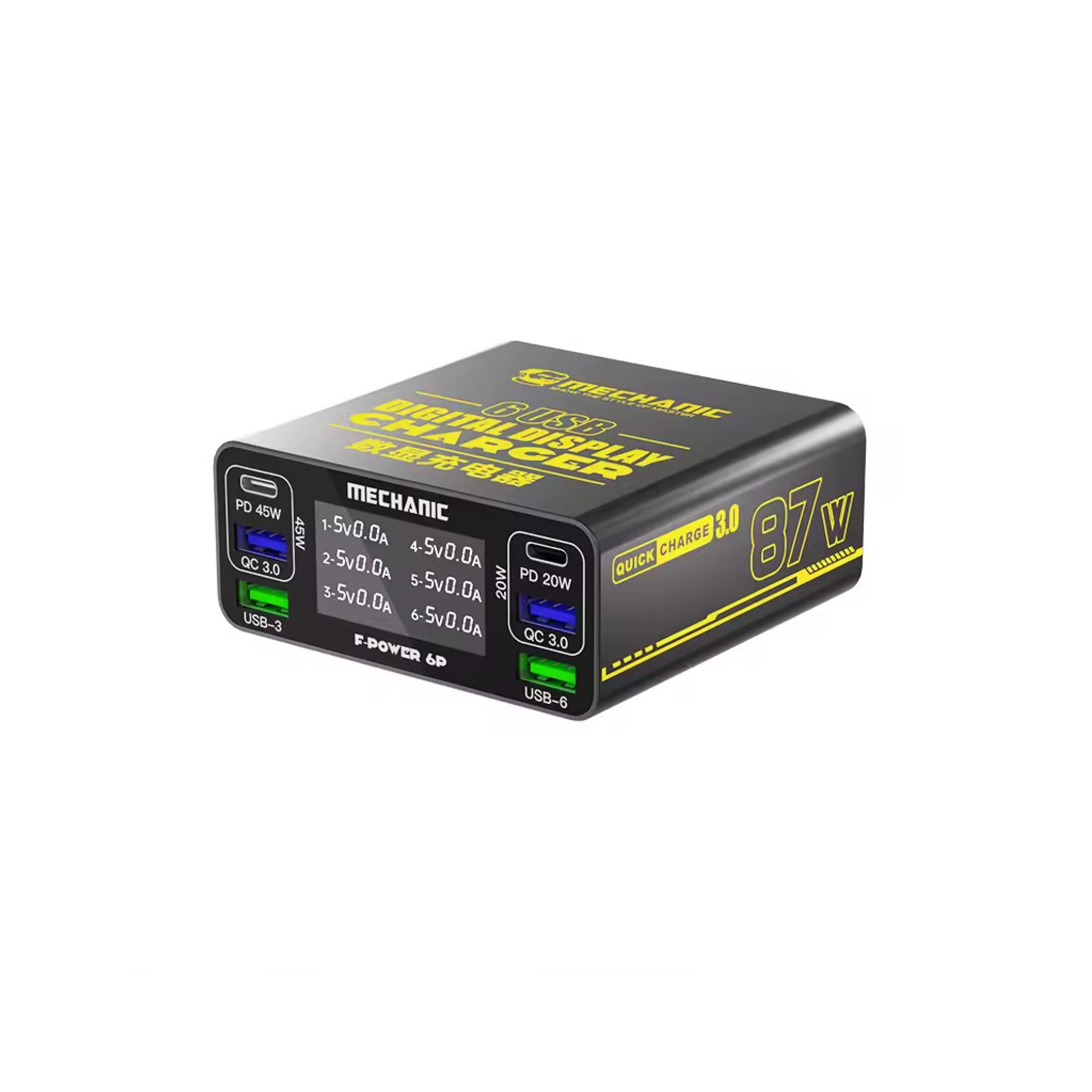 Statie de incarcare Mechanic F-Power 6P 87W (6 porturi)