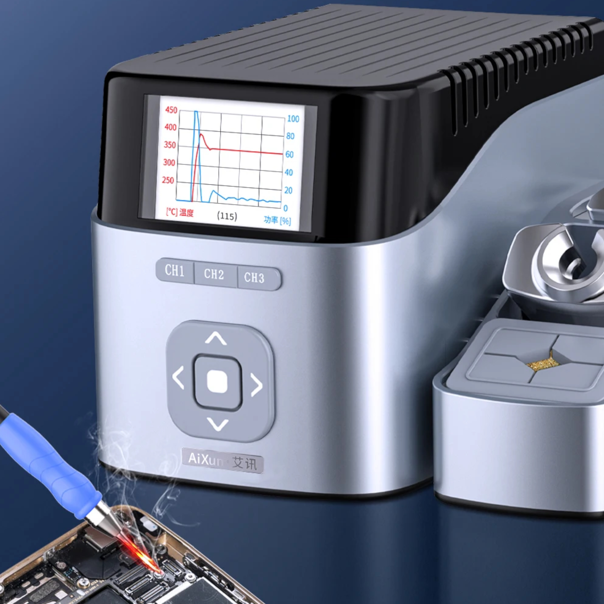 Statie inteligenta de microsudura Aixun T405-115 100W