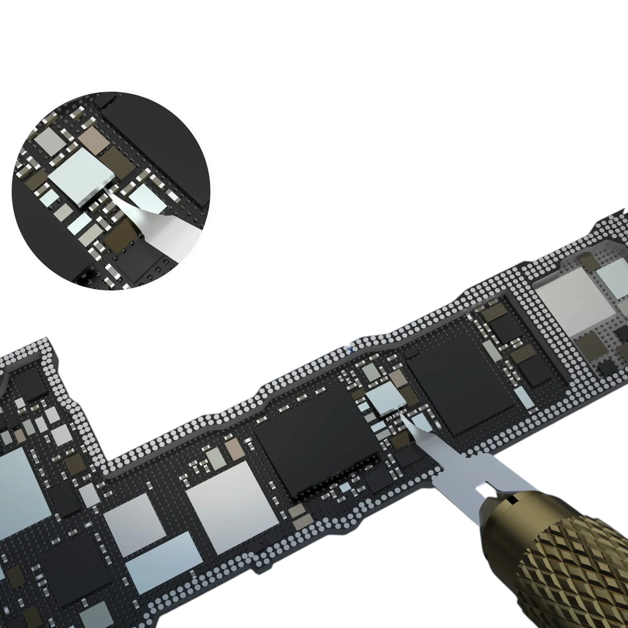 Set 4 lame curatare PCB 2UUL MicroFix BL01