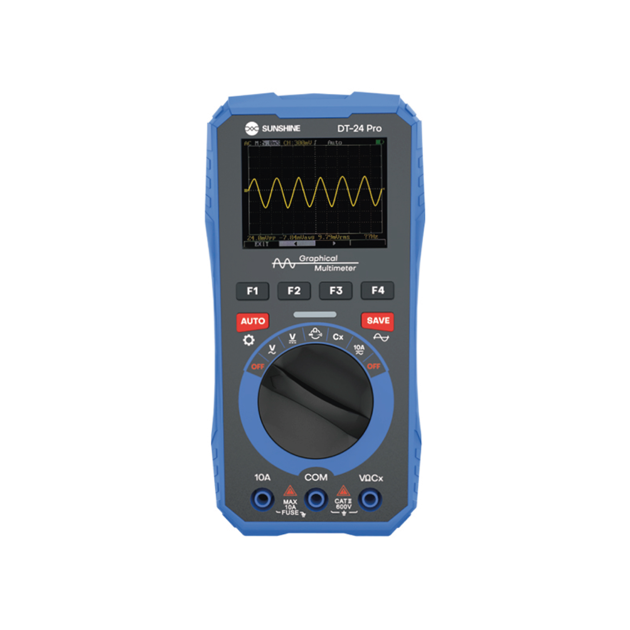 Multimetru Osciloscop 2-in-1 Sunshine DT-24 Pro cu diagnoză