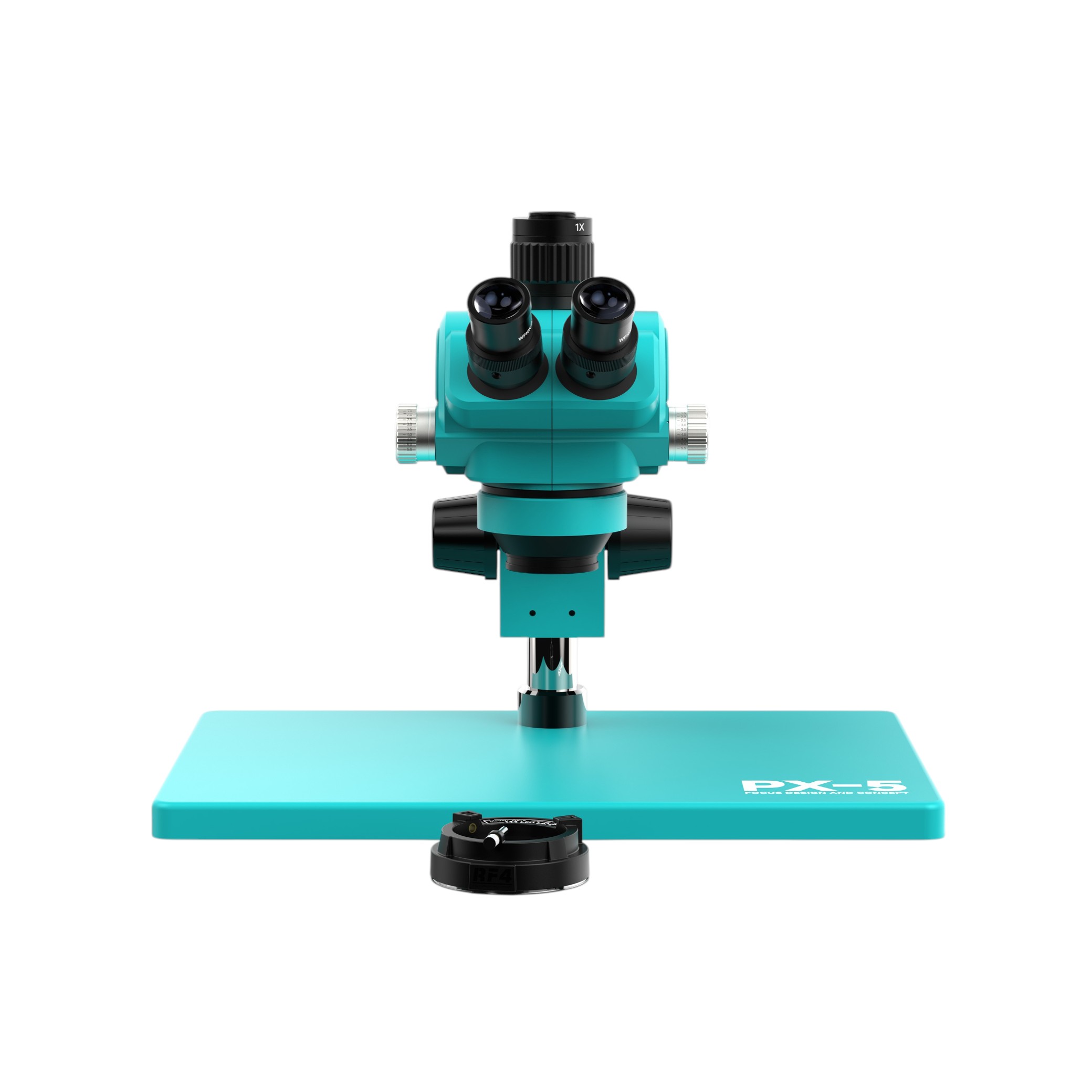 Microscop stereo trinocular 5-50X PX-5