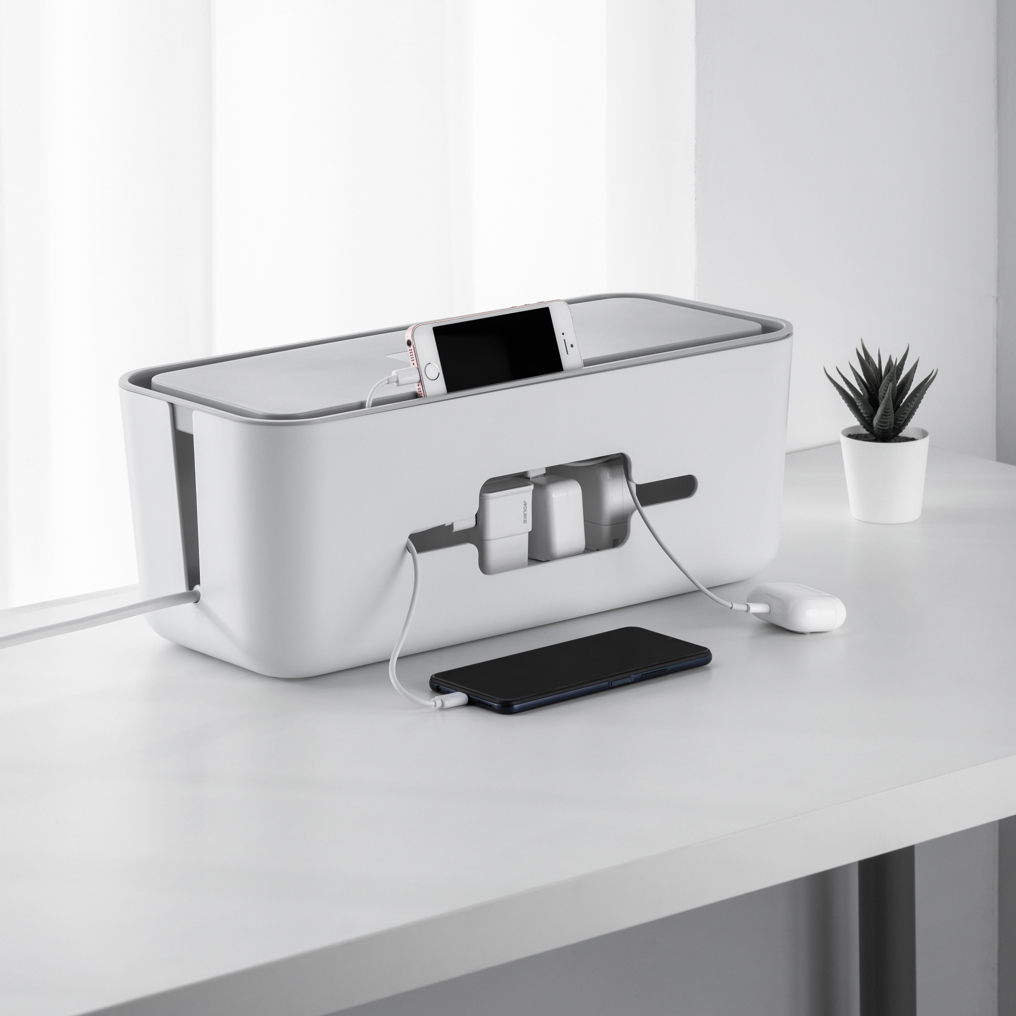 Cutie organizare cabluri Orico CMB-28-WH White