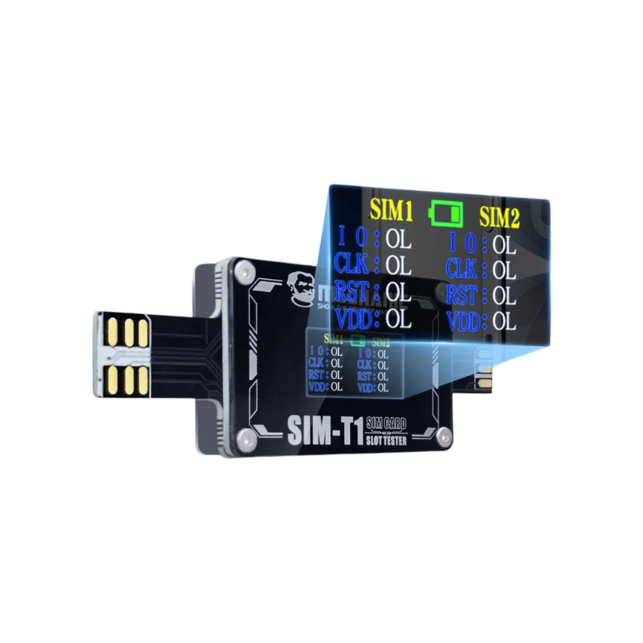 Card diagnostic cititor SIM universal Mechanic SIM-T1 cu diagnoză