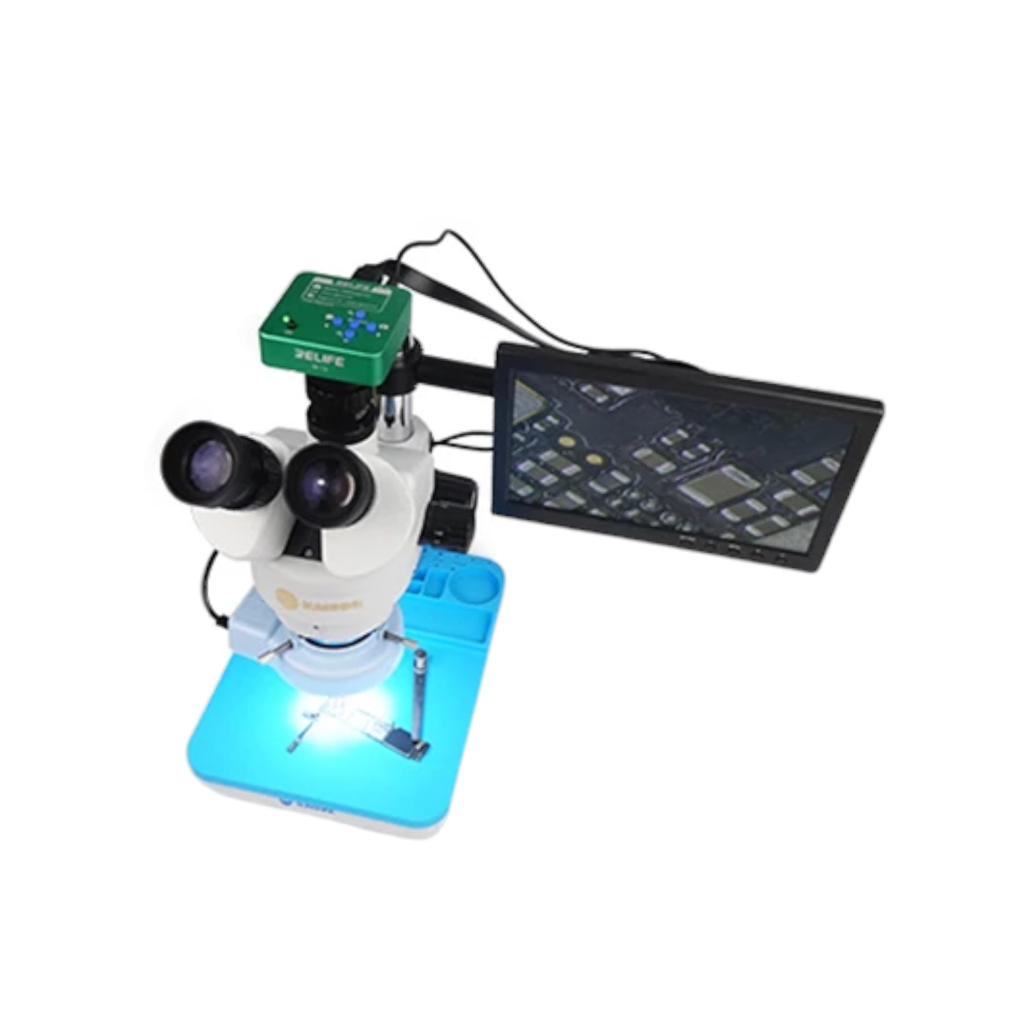 Cameră microscop trinocular ReLife M-12 3800W 38MP