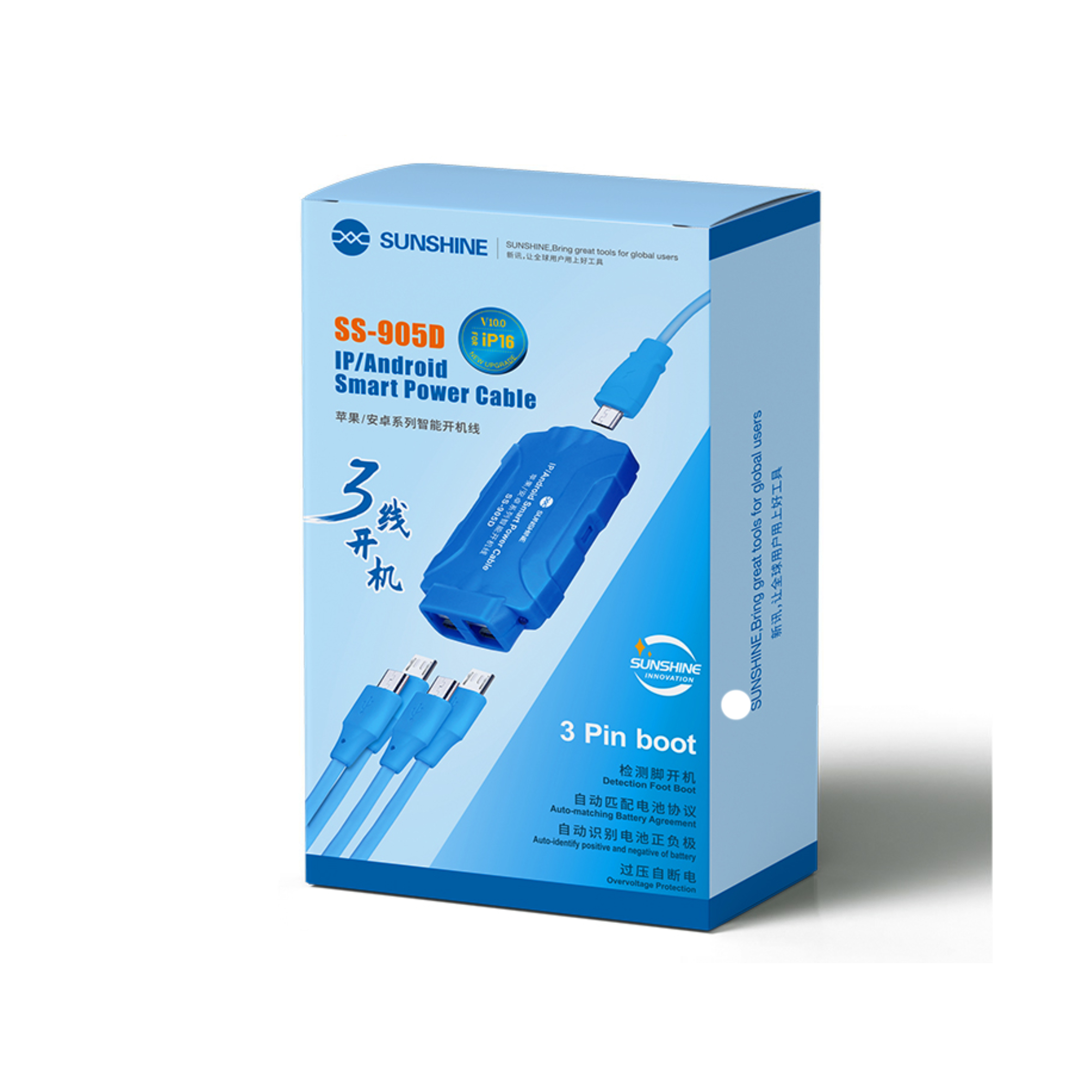 Cablu universal boot/start Sunshine SS-905D V10.0