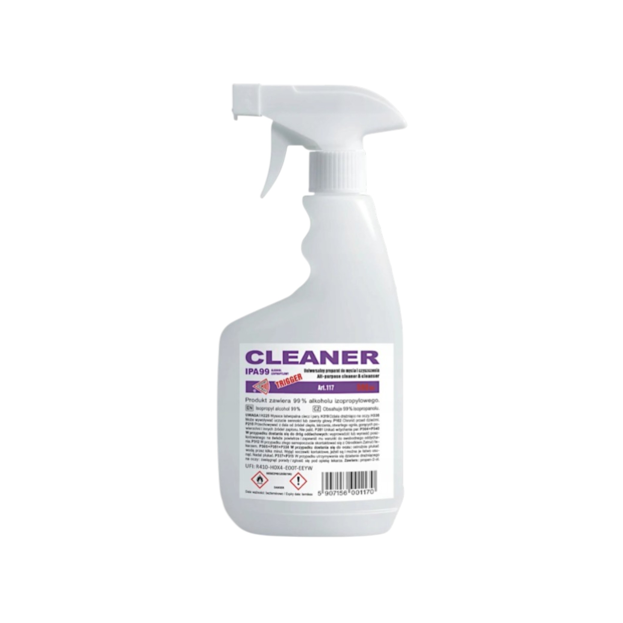 Alcool izopropilic spray 99% 500ml