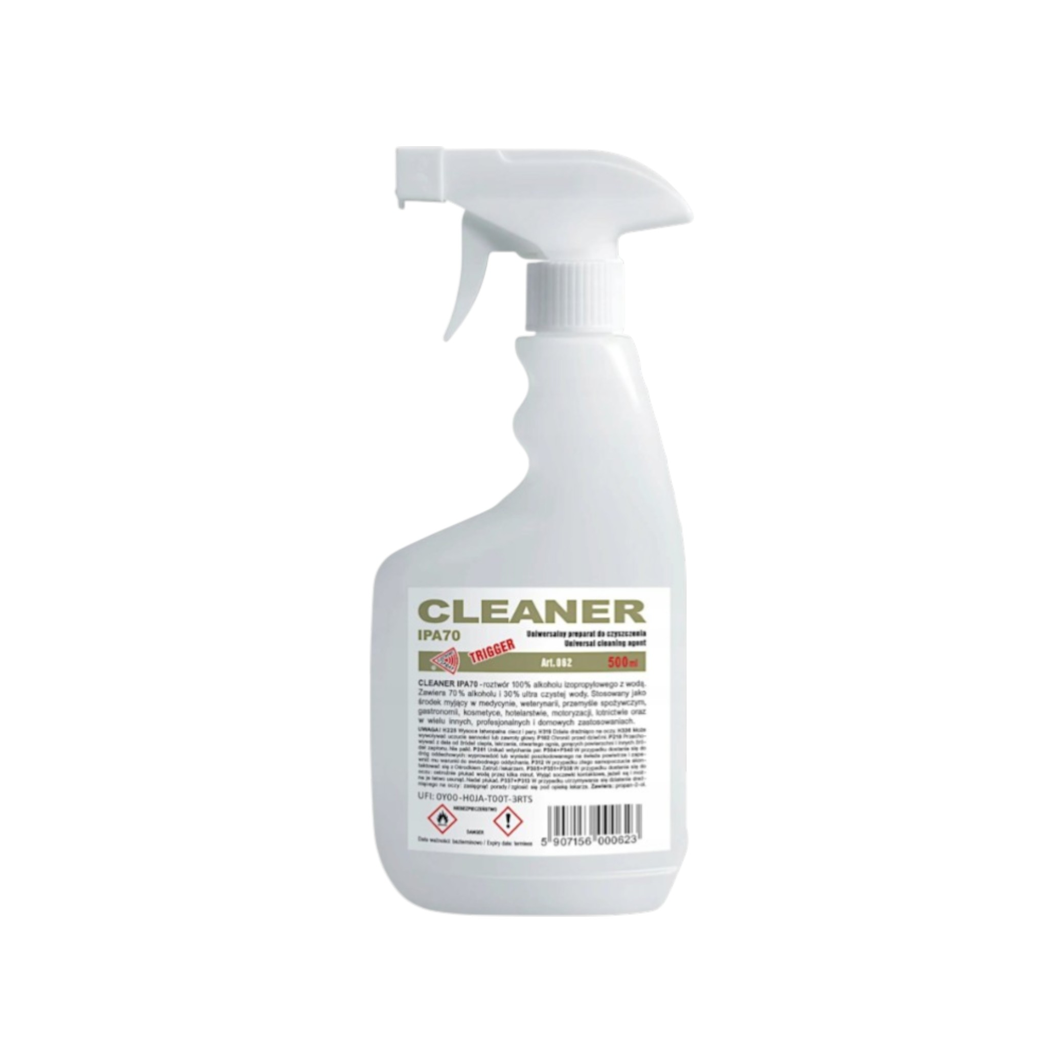 Alcool izopropilic spray 70% 500ml