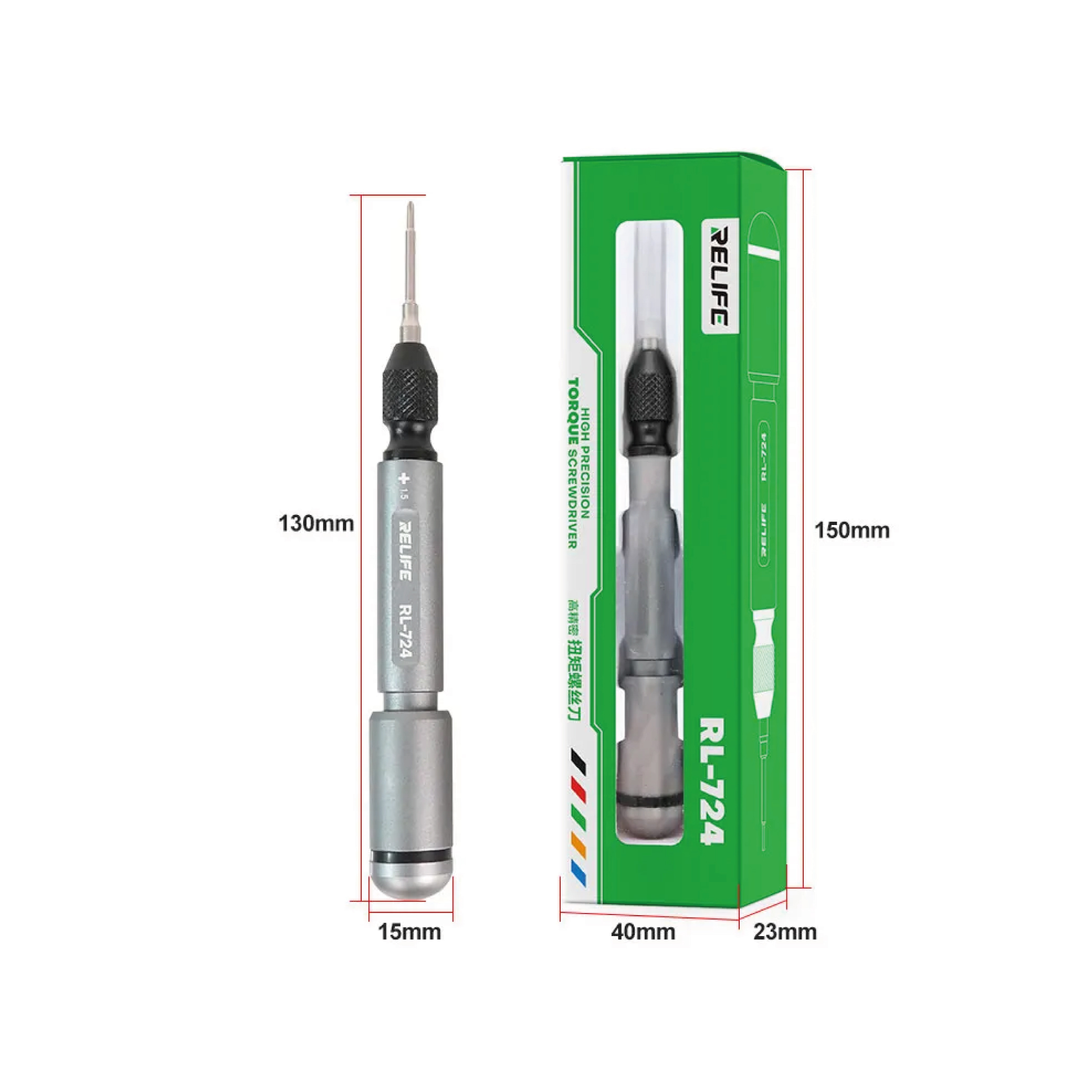 Șurubelniță de precizie Philips PH000 1.5mm ReLife RL-724