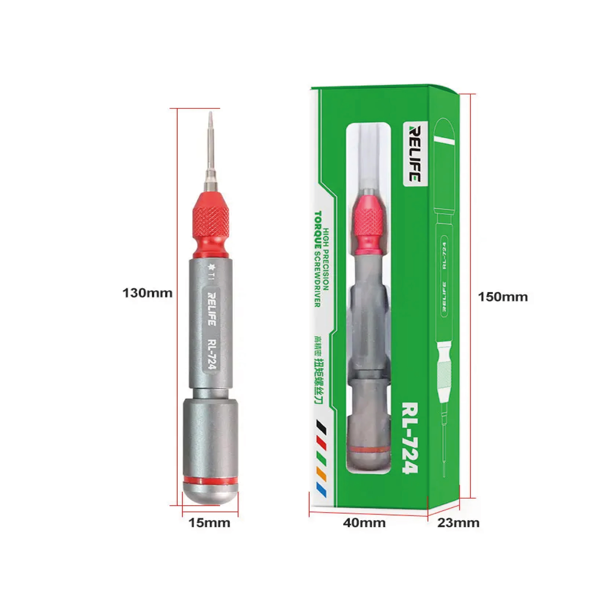 Șurubelniță de precizie Torx T1 ReLife RL-724