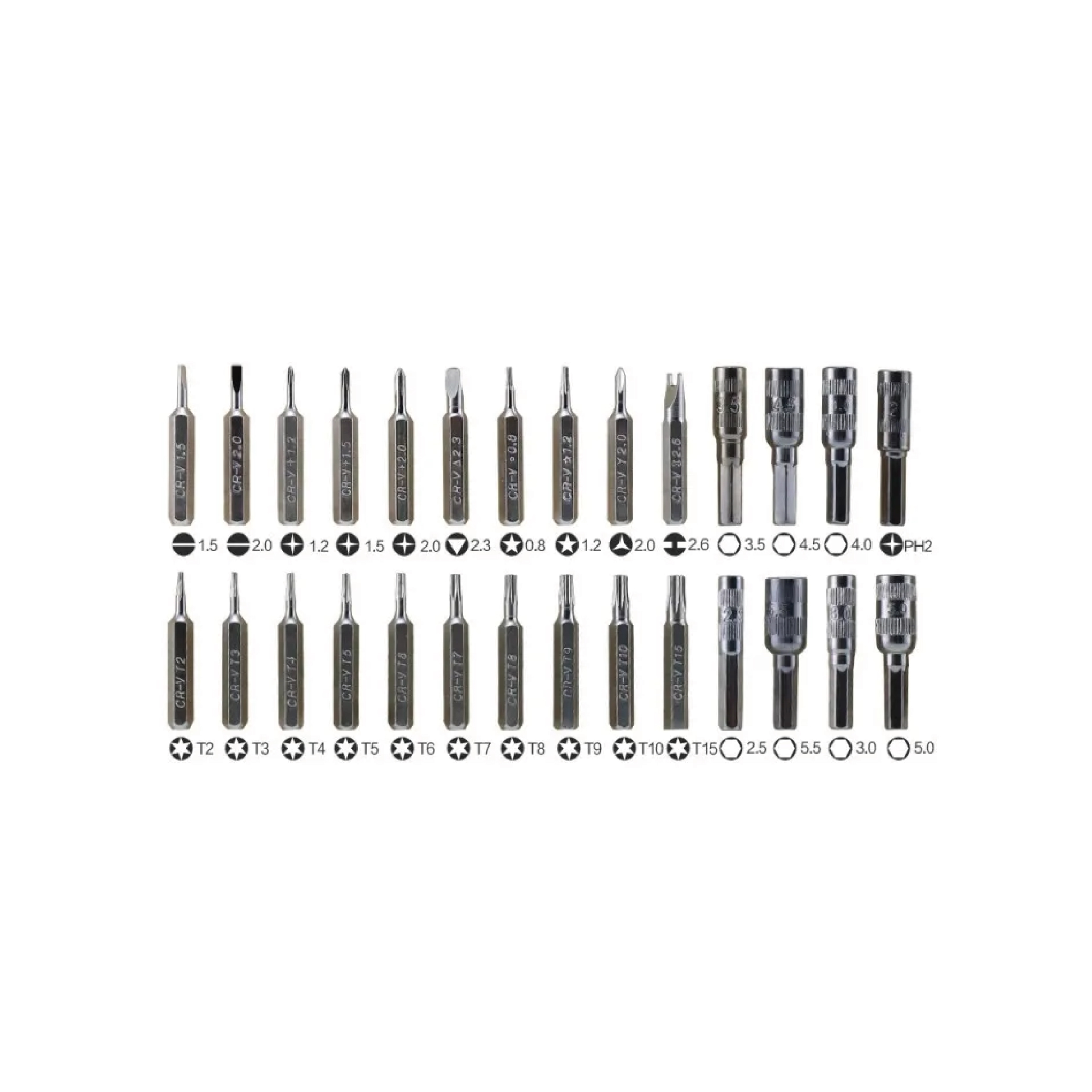 Set unelte reparatii 38 in 1 BST-8921