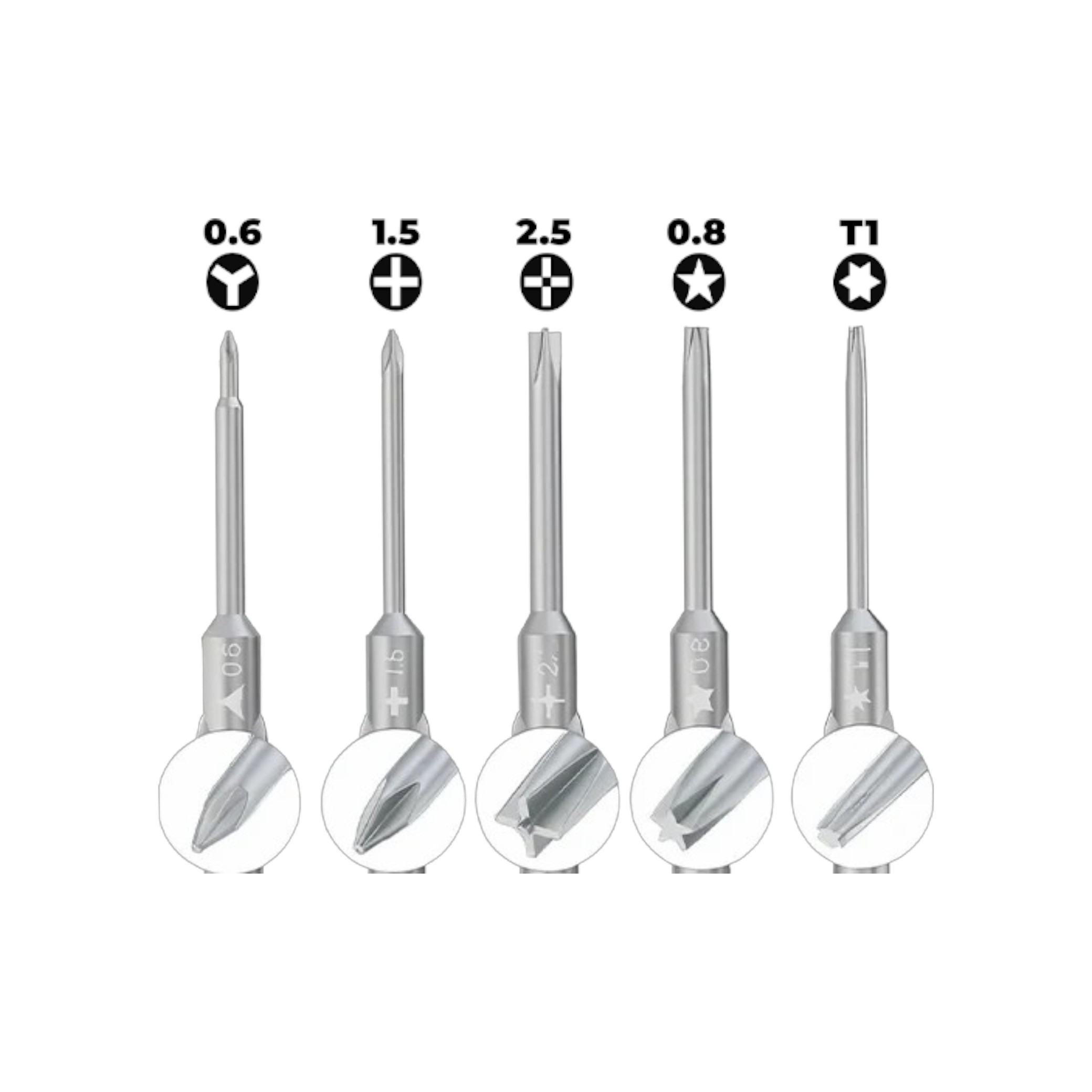 Set șurubelniță cu cuplu reglabil ReLife RL-725 6-în-1