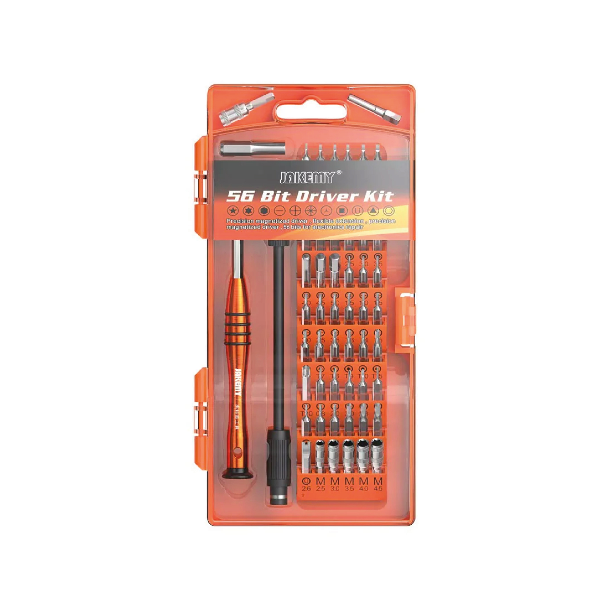 Set scule precizie Jakemy JM-8126 58 in 1