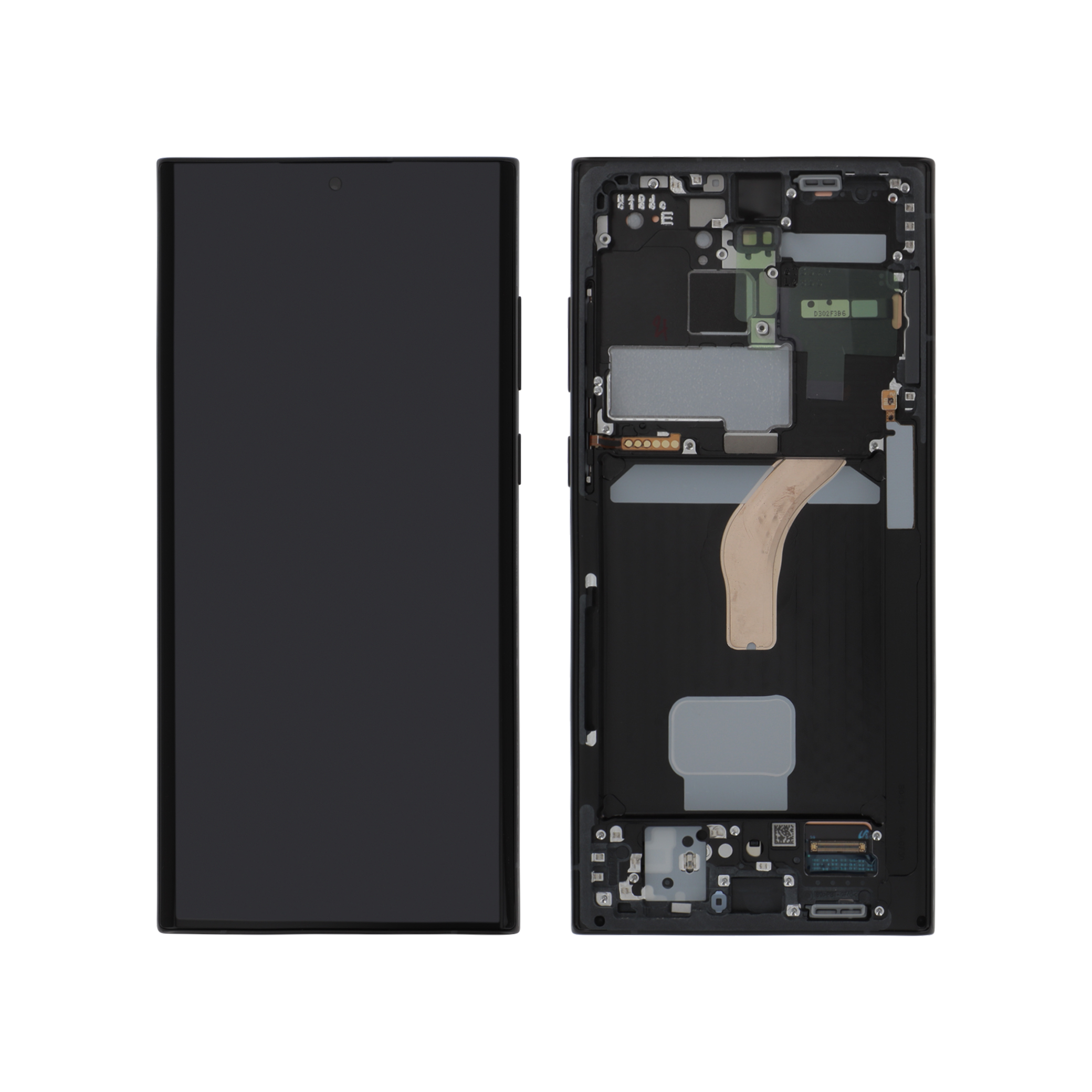 Display complet Samsung Galaxy S22 Ultra (S908) Graphite Service Pack