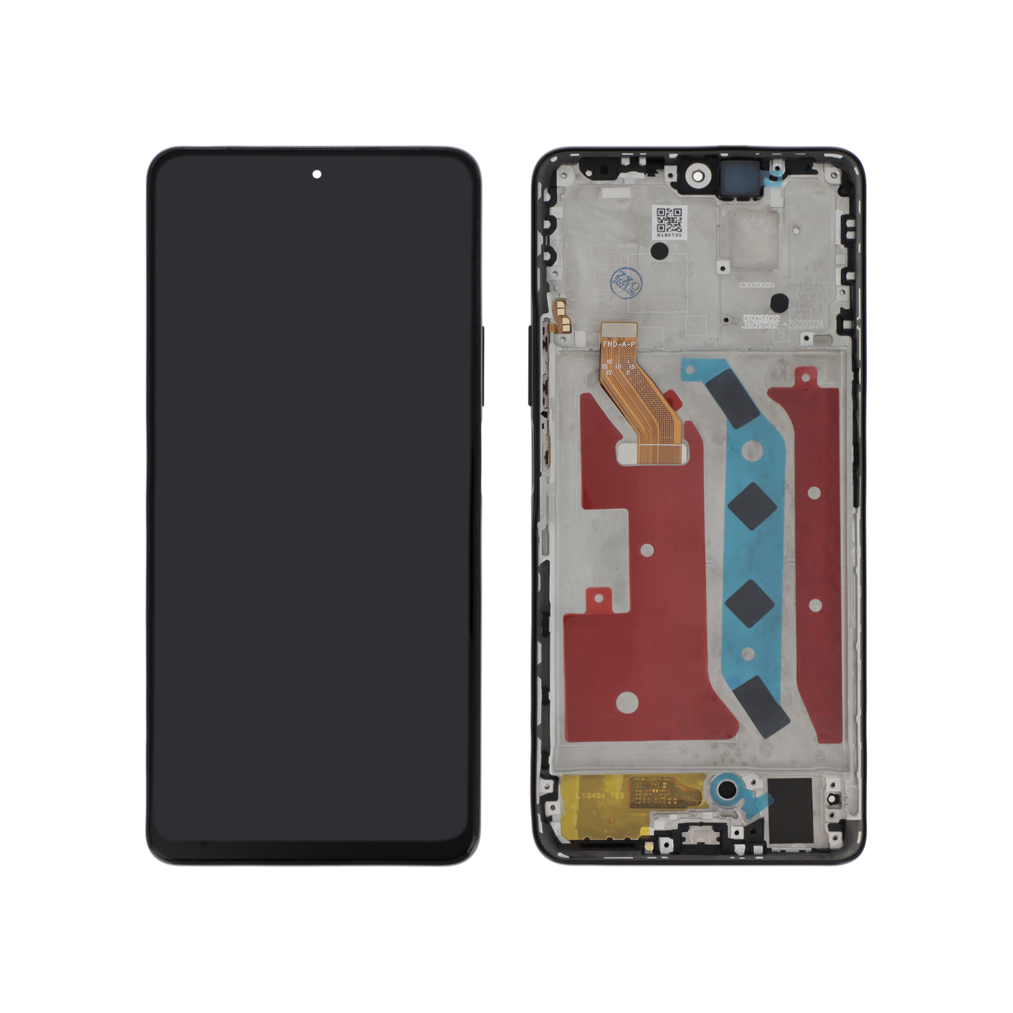 Display complet cu ramă Honor Magic 4 Lite 4G/5G Negru Compatibil