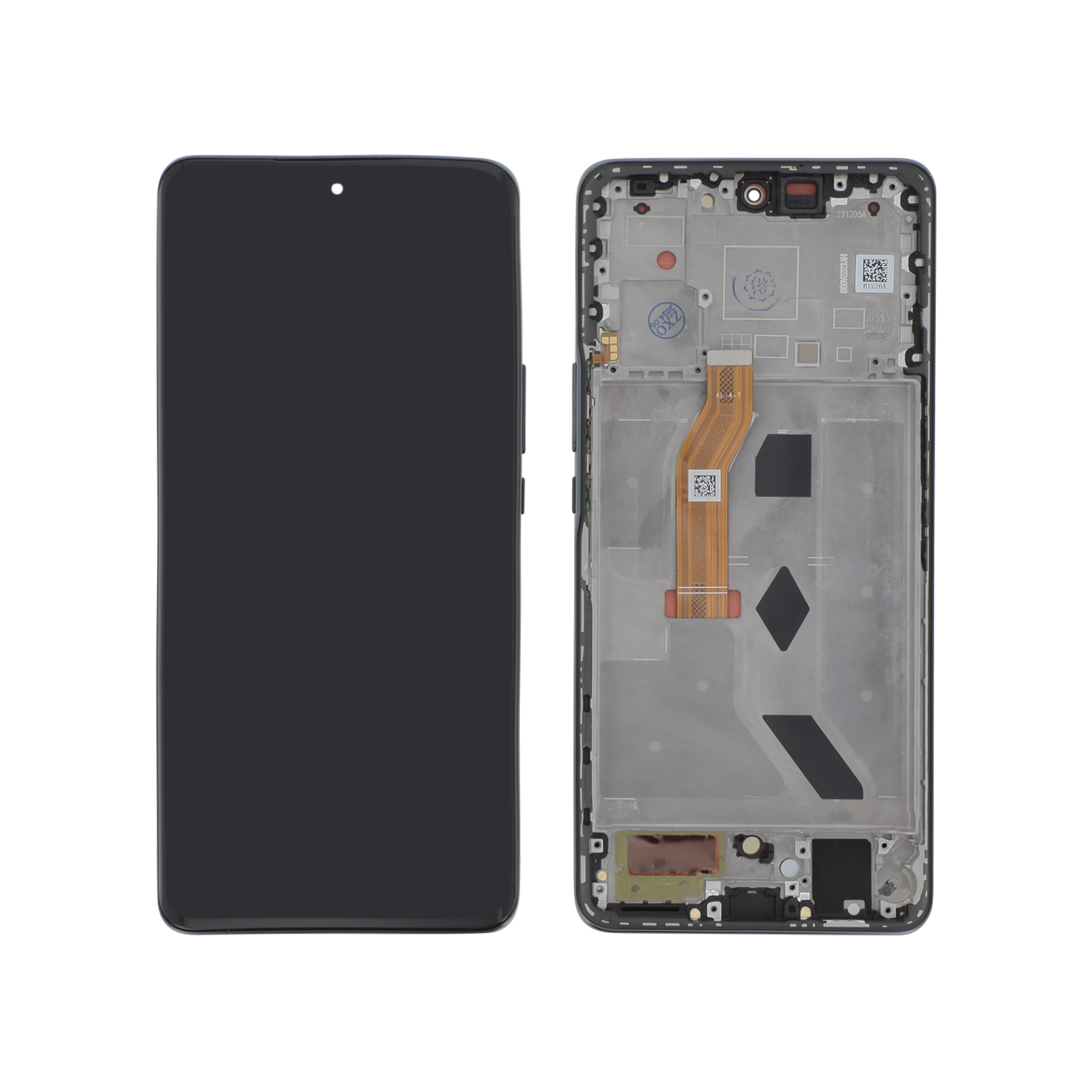 Display complet cu ramă Honor Magic 6 Lite Black Reconditionat