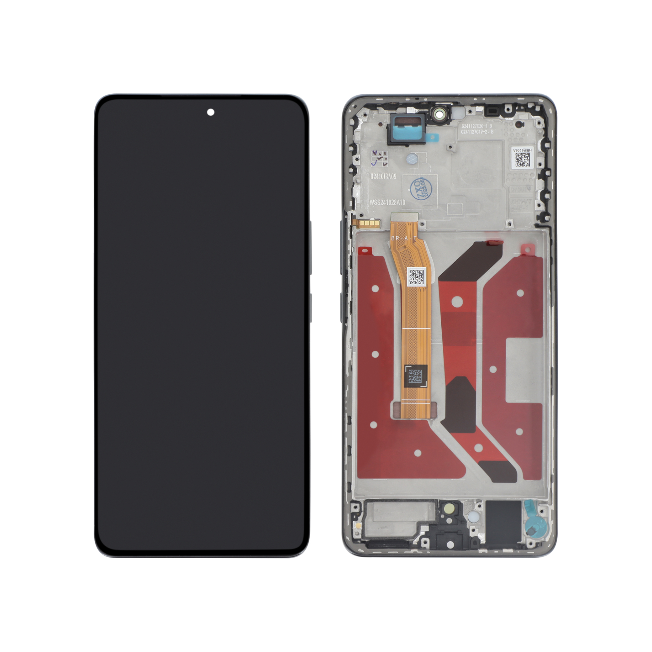 Display complet cu ramă Honor Magic 7 Lite, Black, Reconditionat
