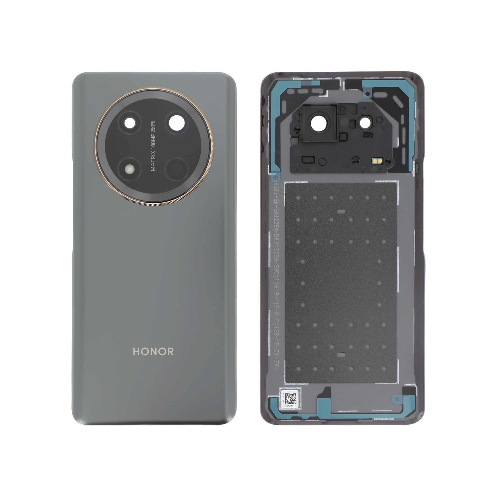 Capac spate Honor Magic 7 Lite Titanium Black Service Pack