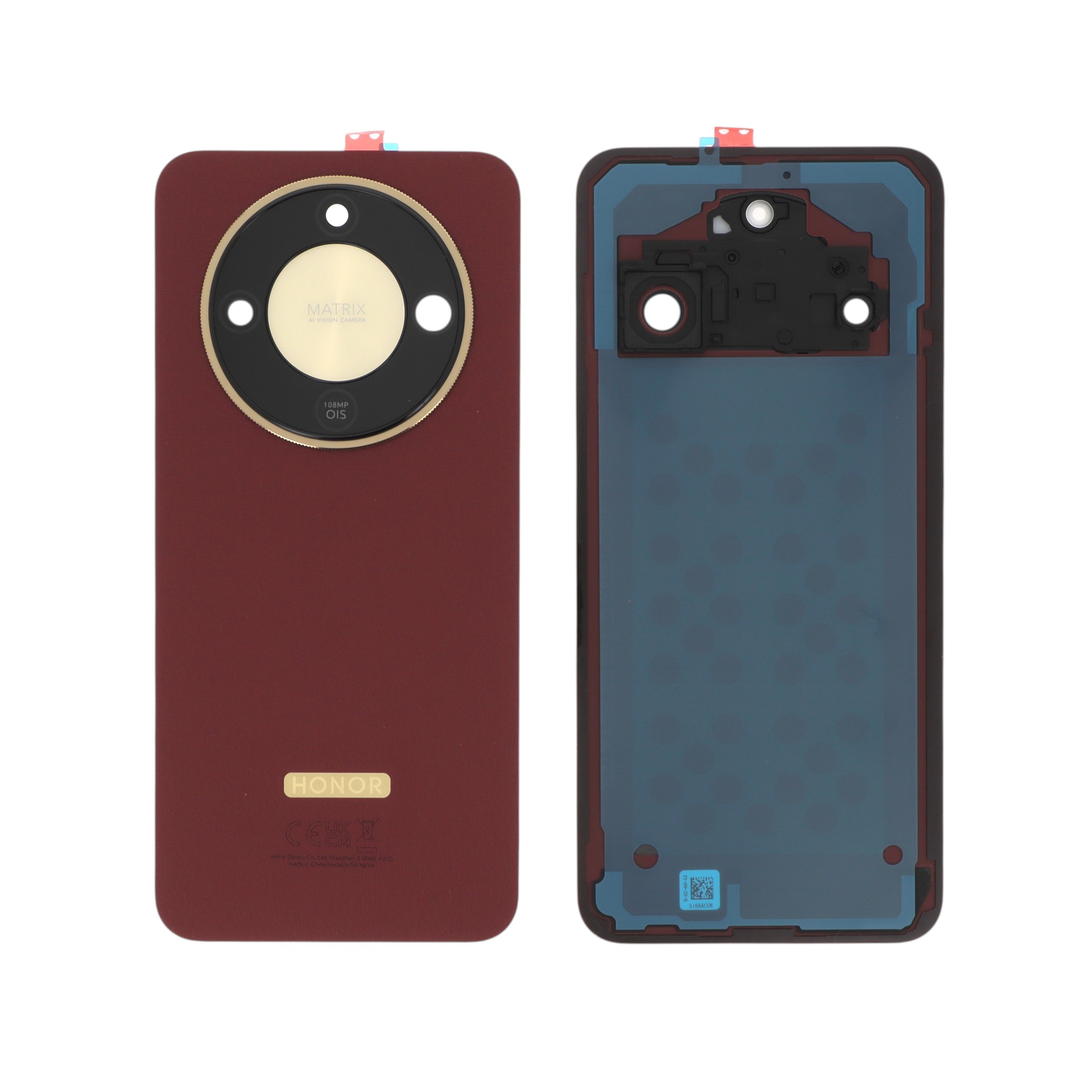 Capac spate Honor Magic 8 Lite Brown Service Pack