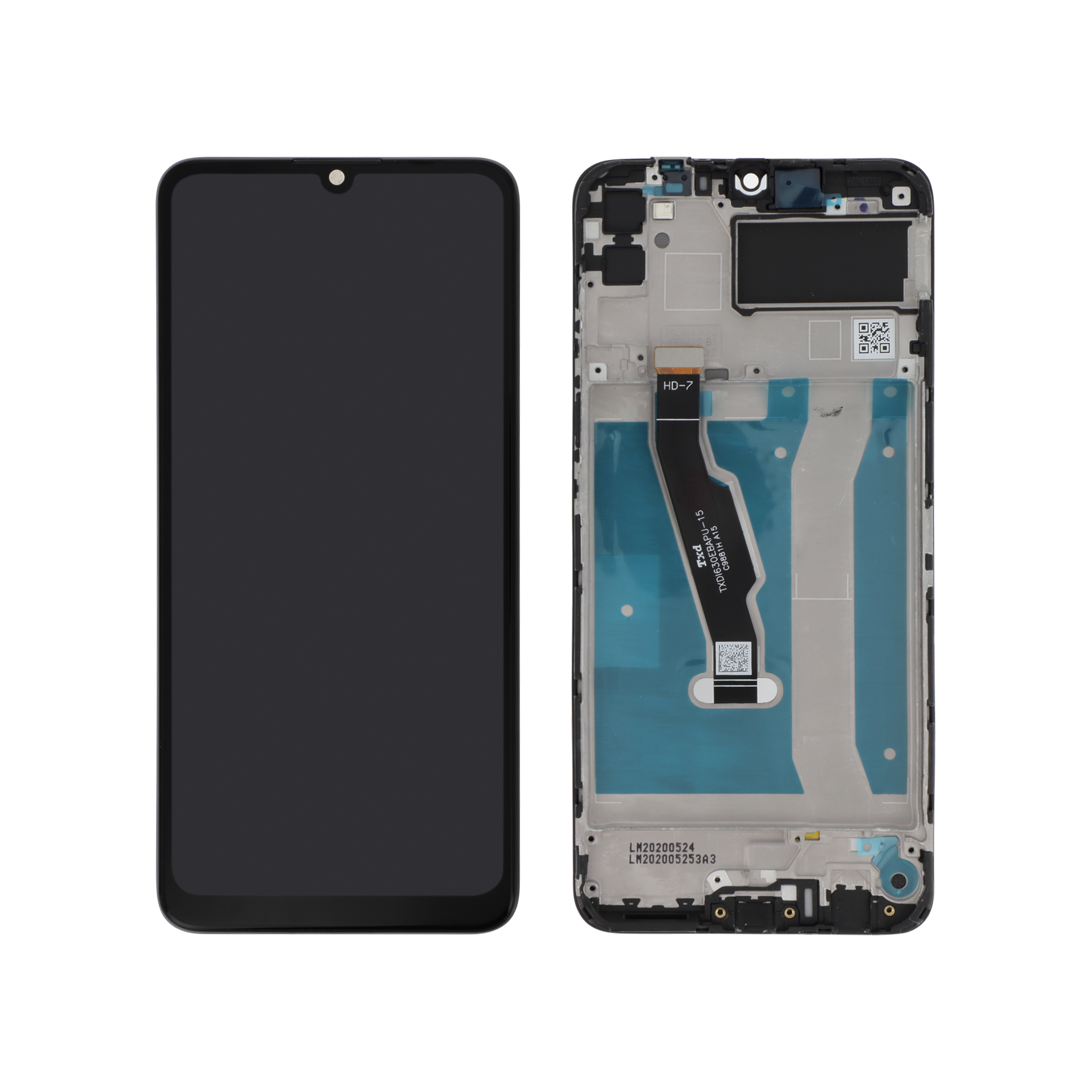 Display Huawei Y6p / Honor 9A cu rama Compatibil