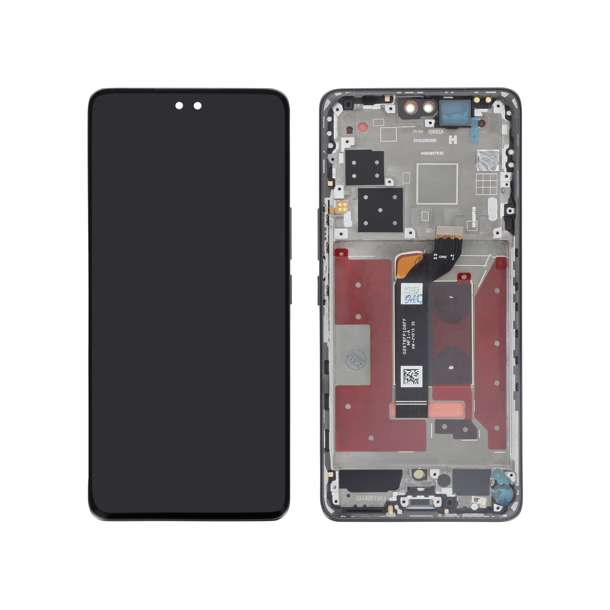 Display complet cu ramă Black Honor 200 Pro Reconditionat