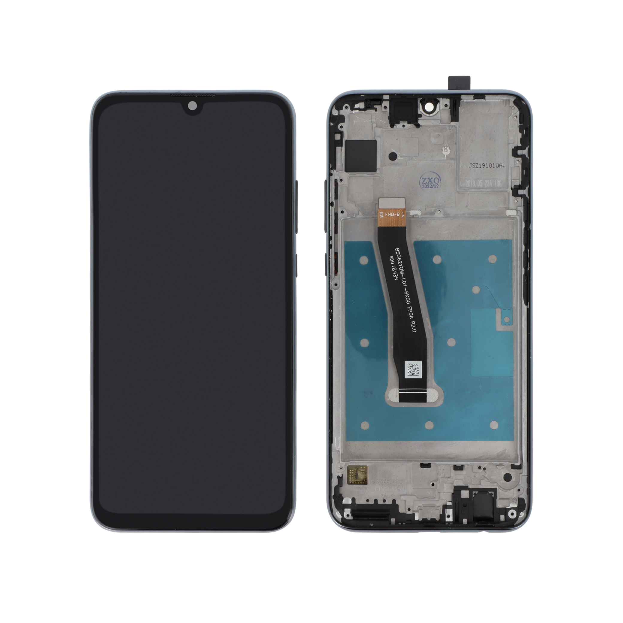 Display complet cu ramă Black Honor 10 Lite / 20 Lite Compatibil