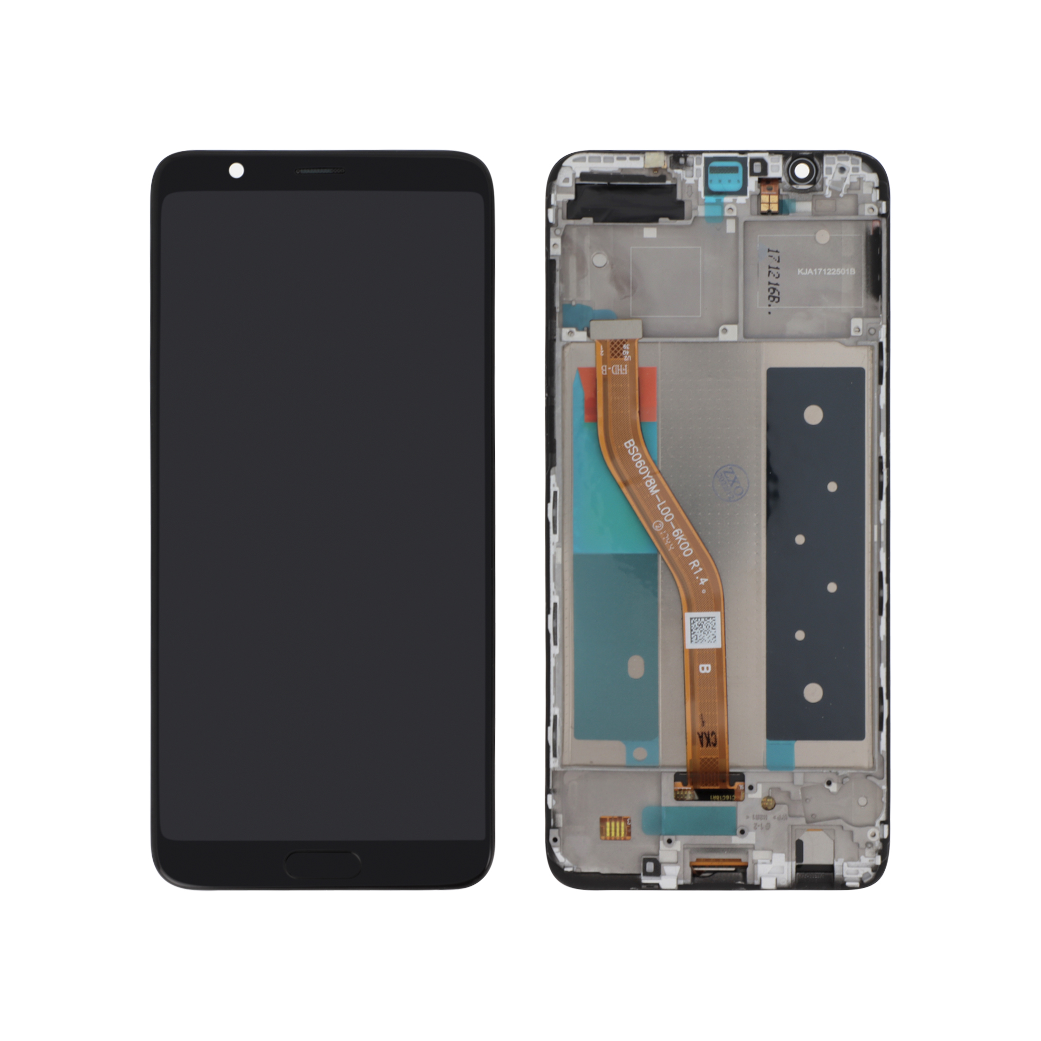 Display complet cu ramă Honor View 10 Negru Compatibil