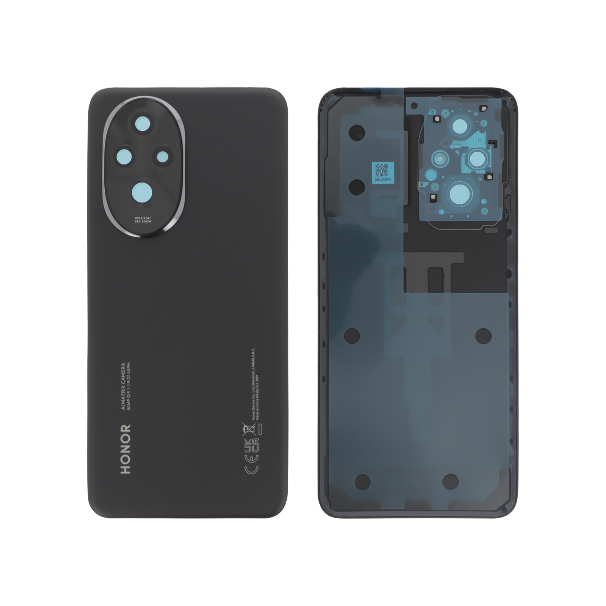 Capac spate Honor 200 Black Service Pack