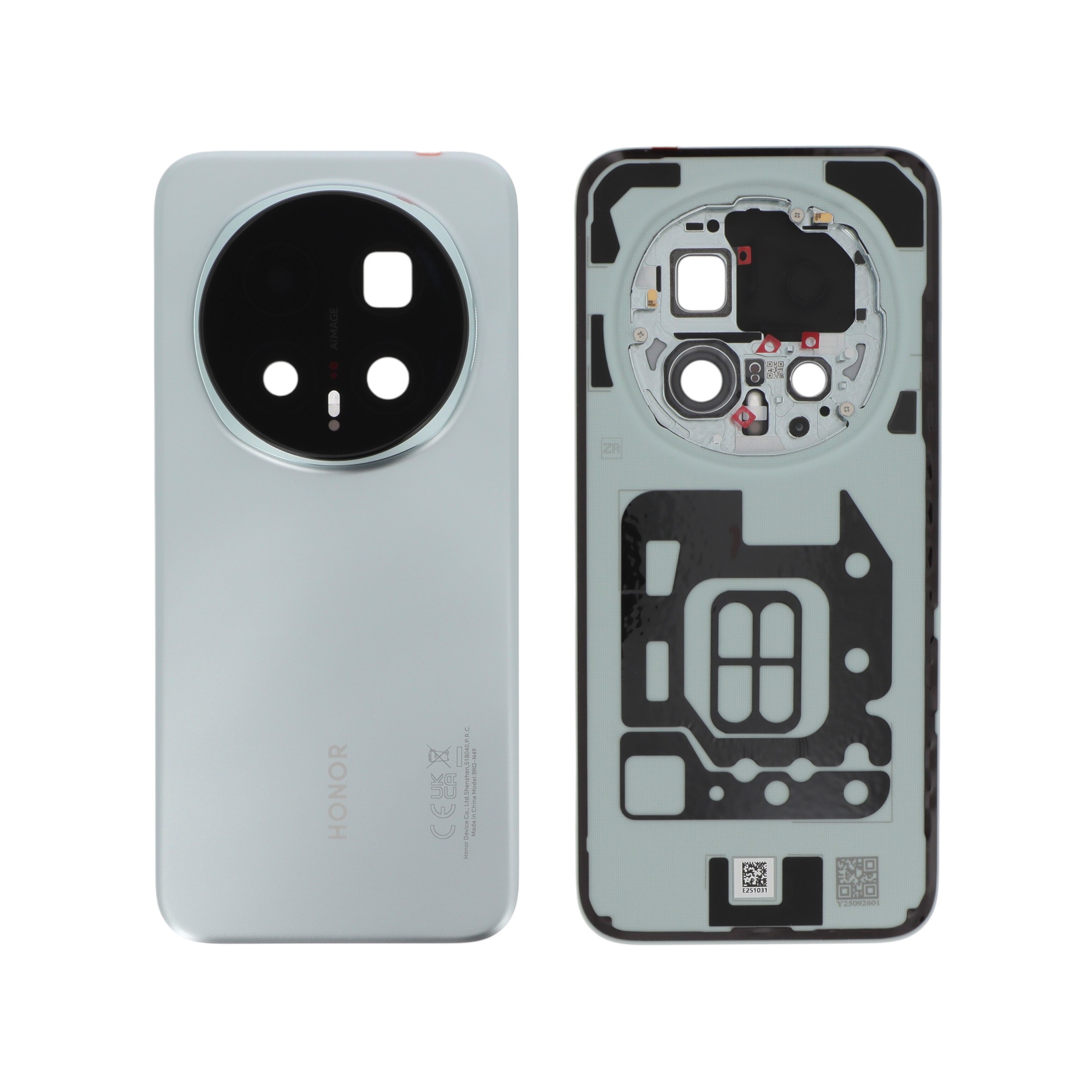 Capac spate Honor Magic 8 Pro Sky Blue Service Pack