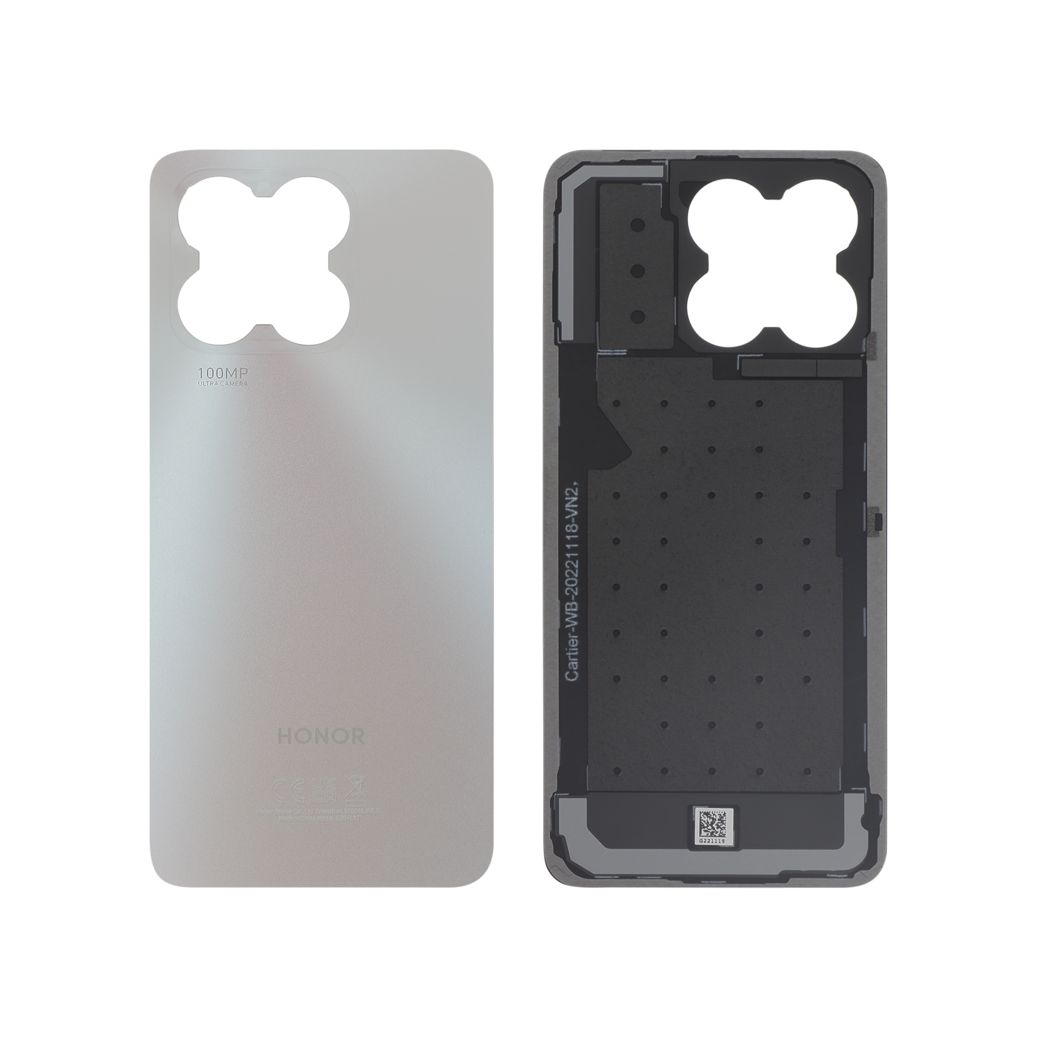 Capac spate Honor X8a Silver Service Pack