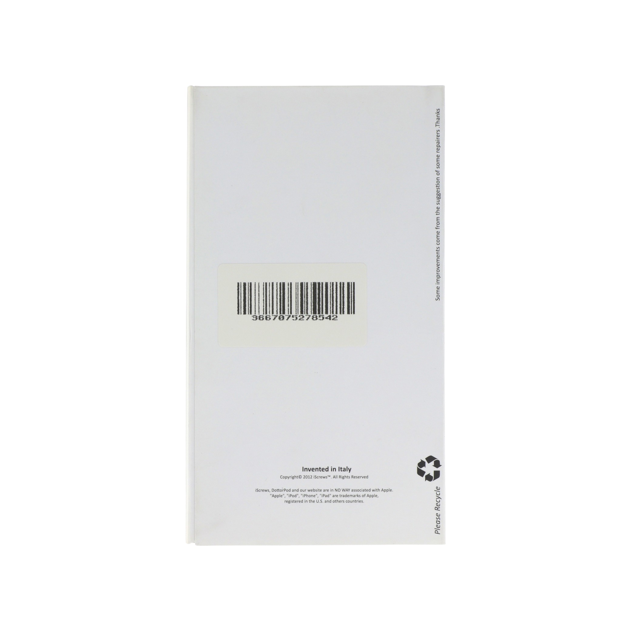 Organizer șuruburi iPhone 8 cu diagramă de demontare