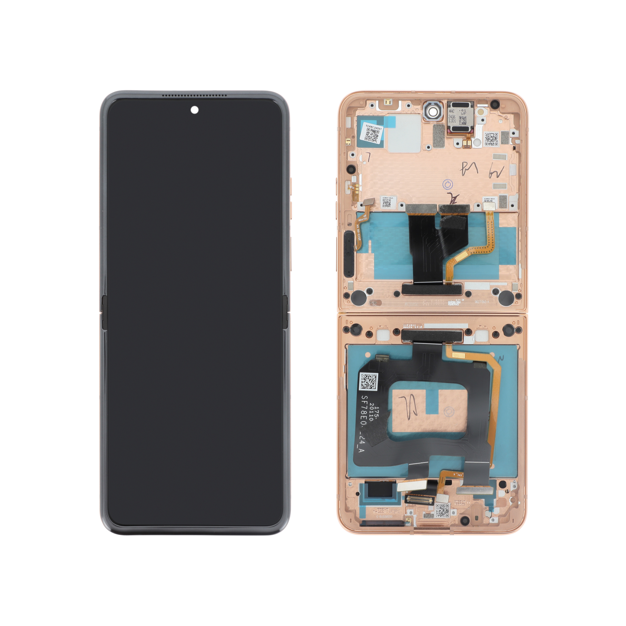 Display complet Motorola Razr 50 Ultra Pink Service Pack