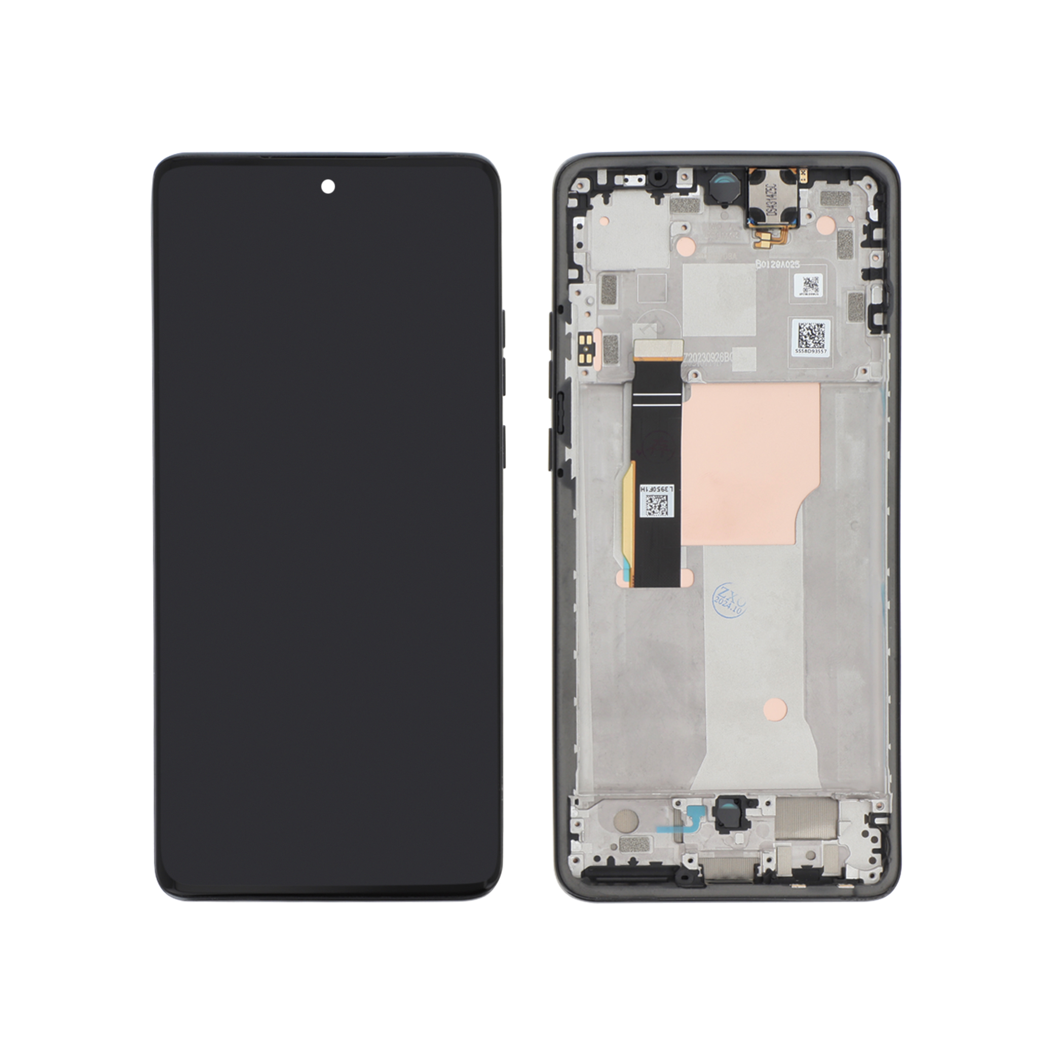 Display complet cu ramă Motorola Edge 40 Neo Black Reconditionat