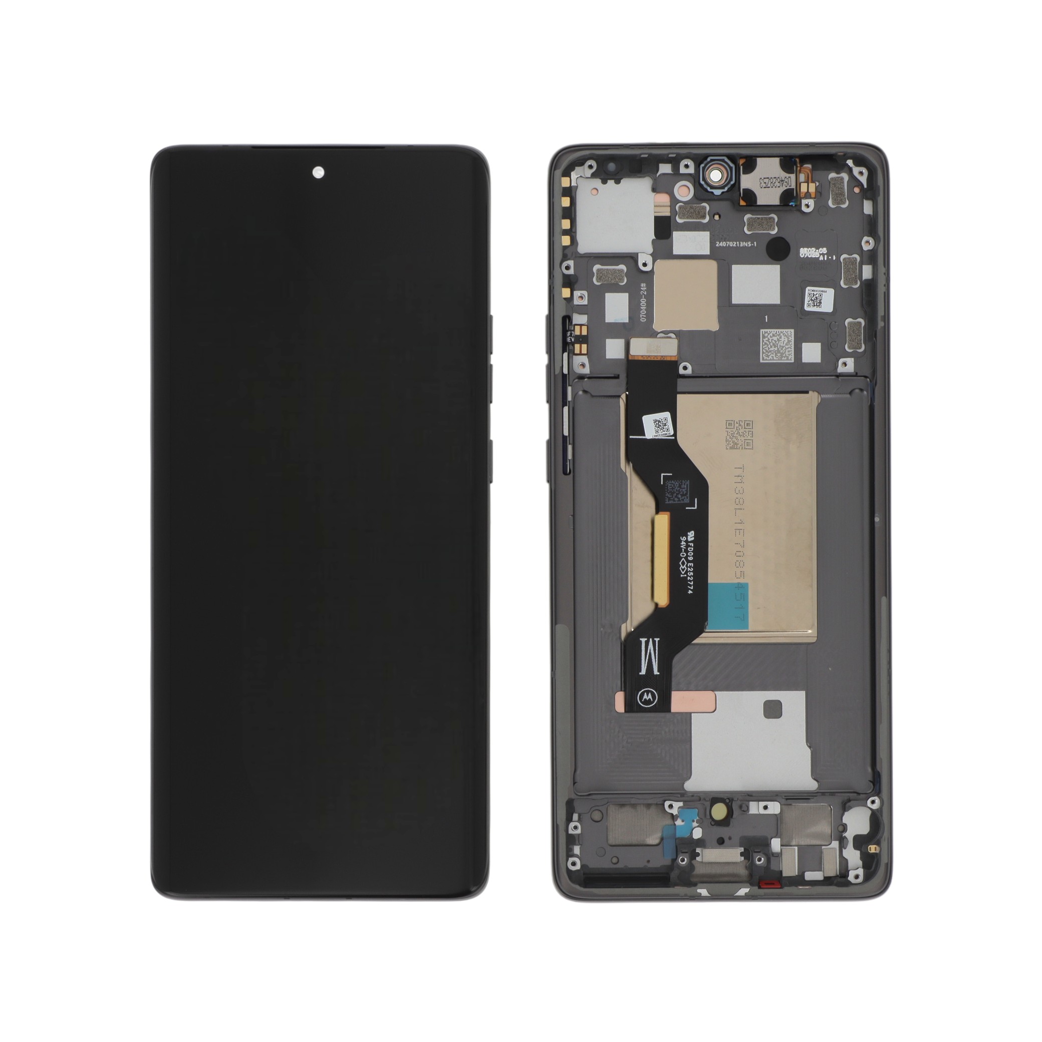 Display complet Motorola Edge 50 Gri Service Pack
