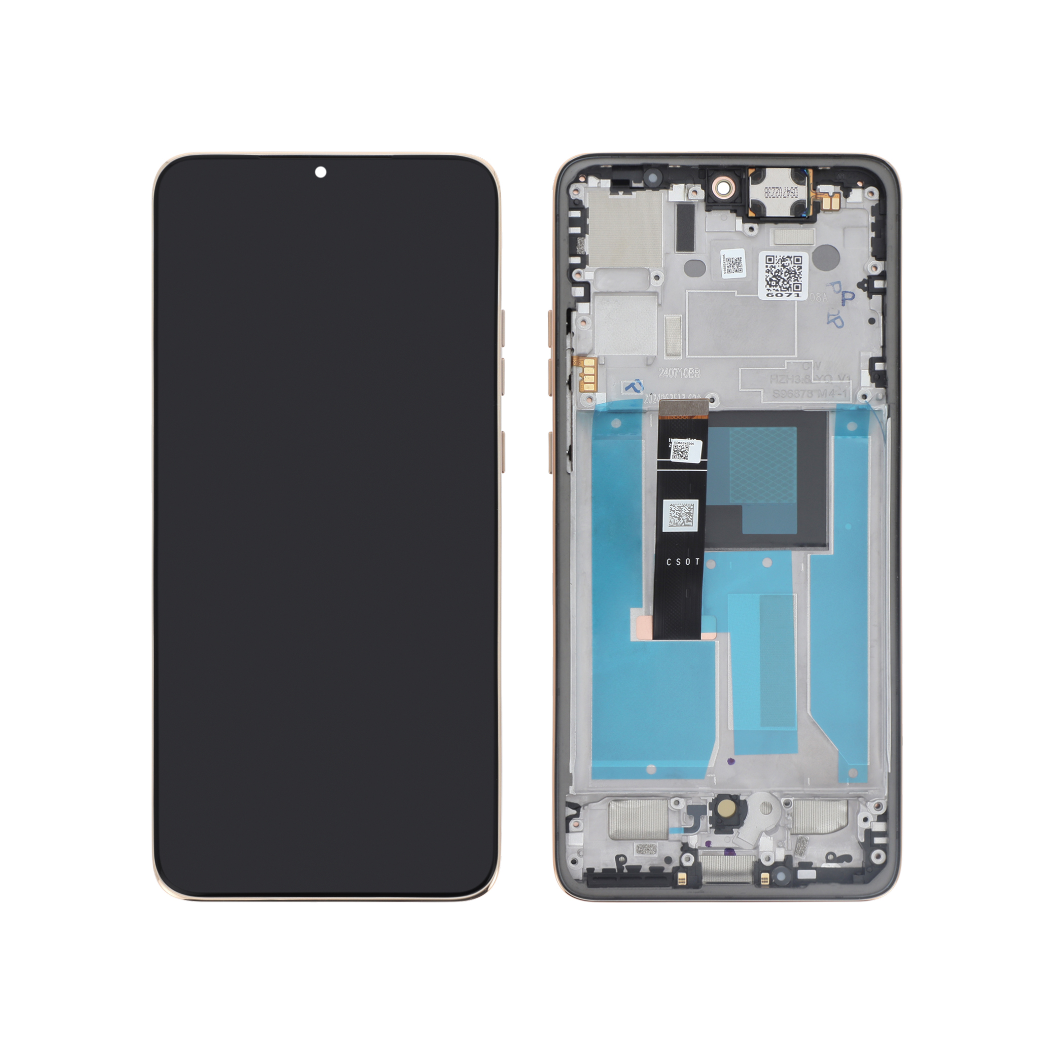 Display Assembly Motorola Edge 50 Neo Latte Service Pack